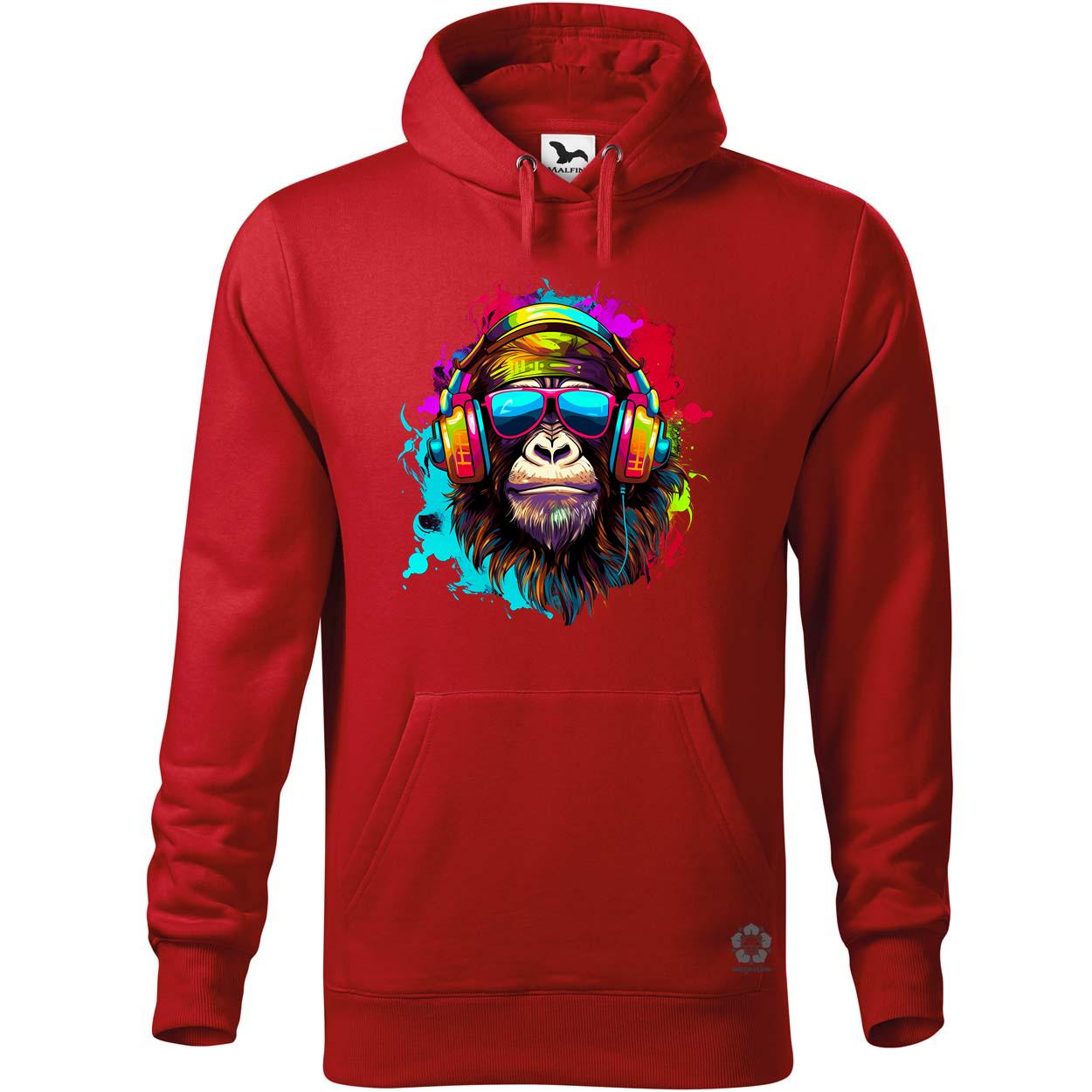 Gorilla zenét hallgat v4 egyedi  pulóver 