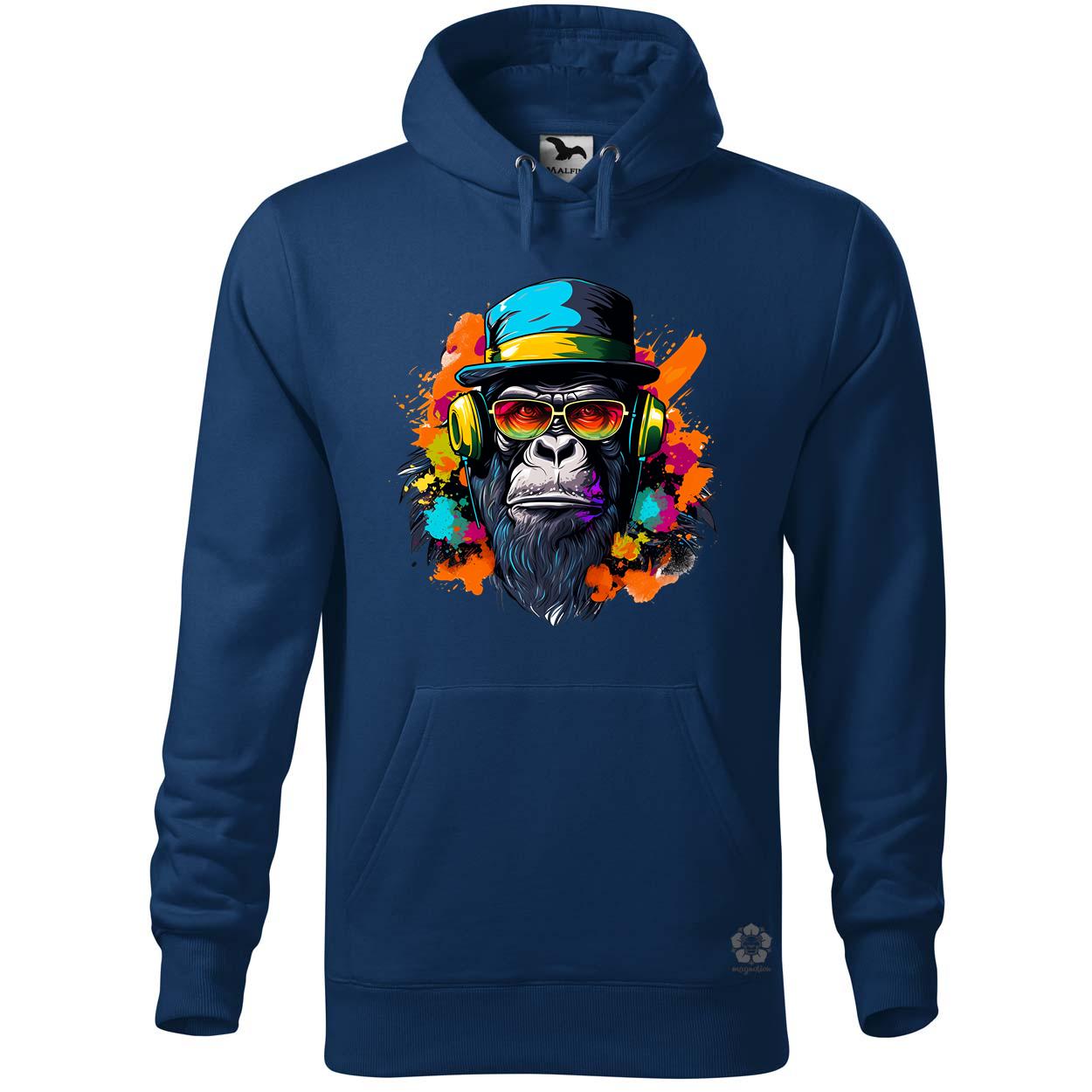 Gorilla zenét hallgat v5 egyedi  pulóver 