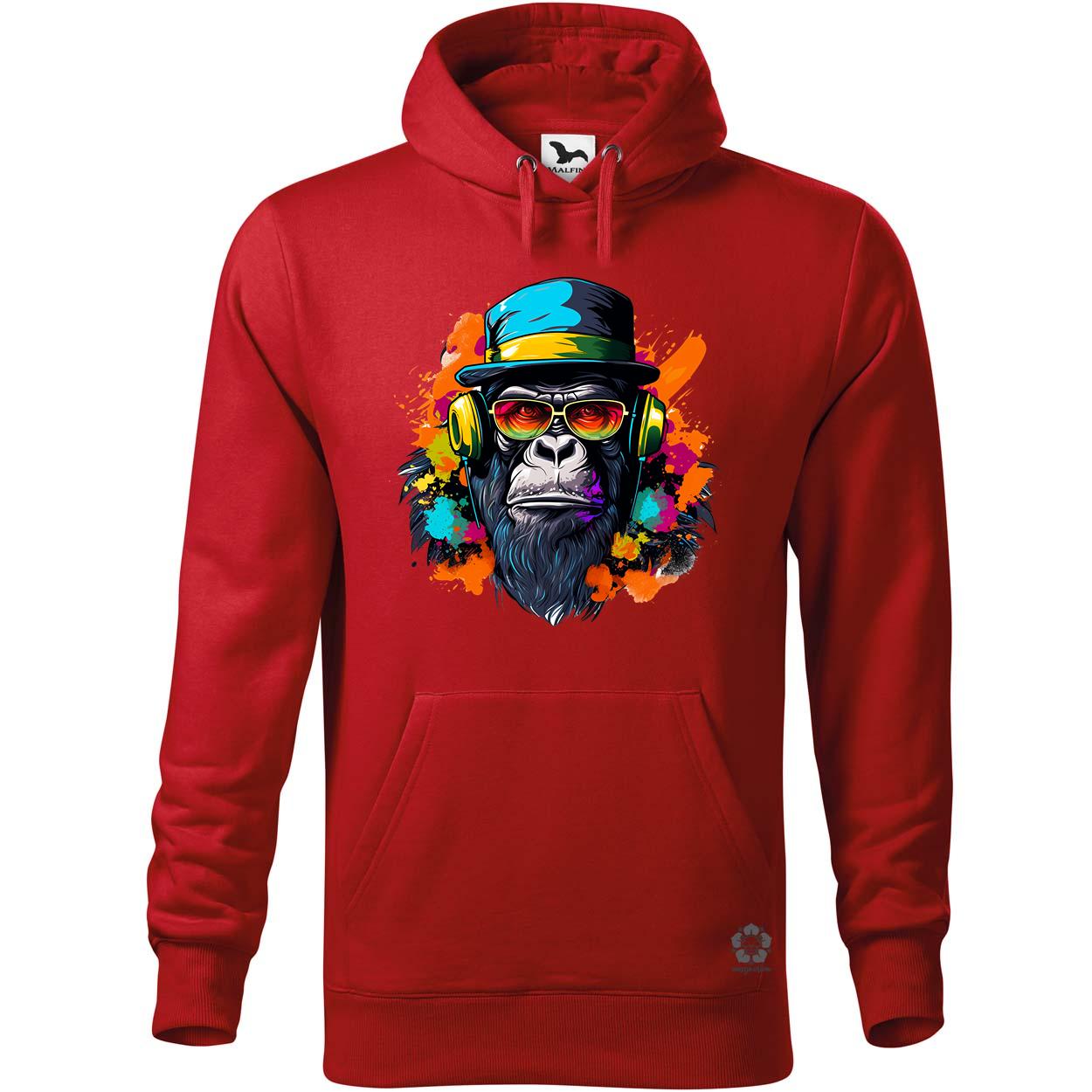 Gorilla zenét hallgat v5 egyedi  pulóver 