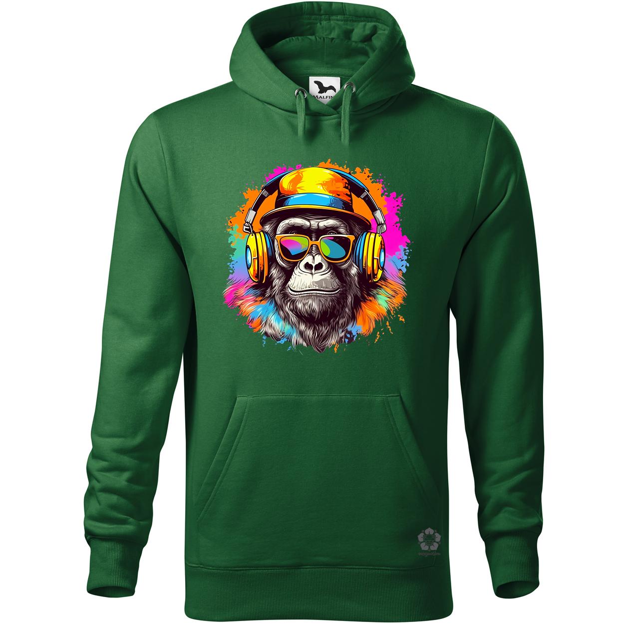 Gorilla zenét hallgat v9 egyedi  pulóver 