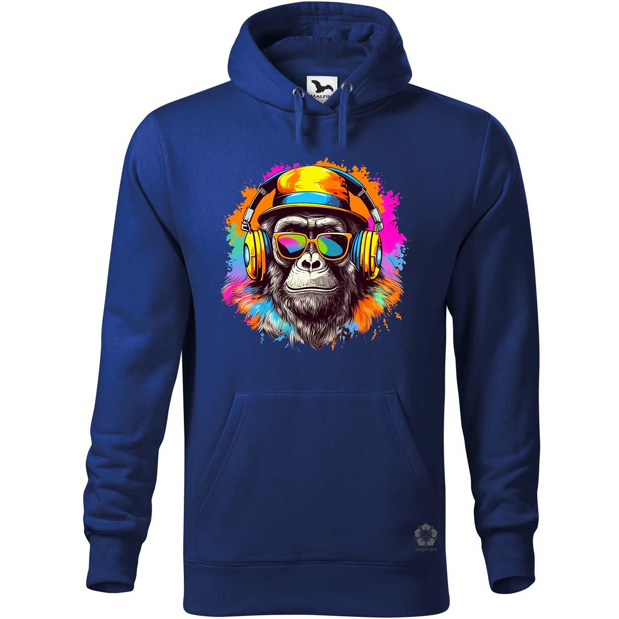 Gorilla zenét hallgat v9 egyedi  pulóver 