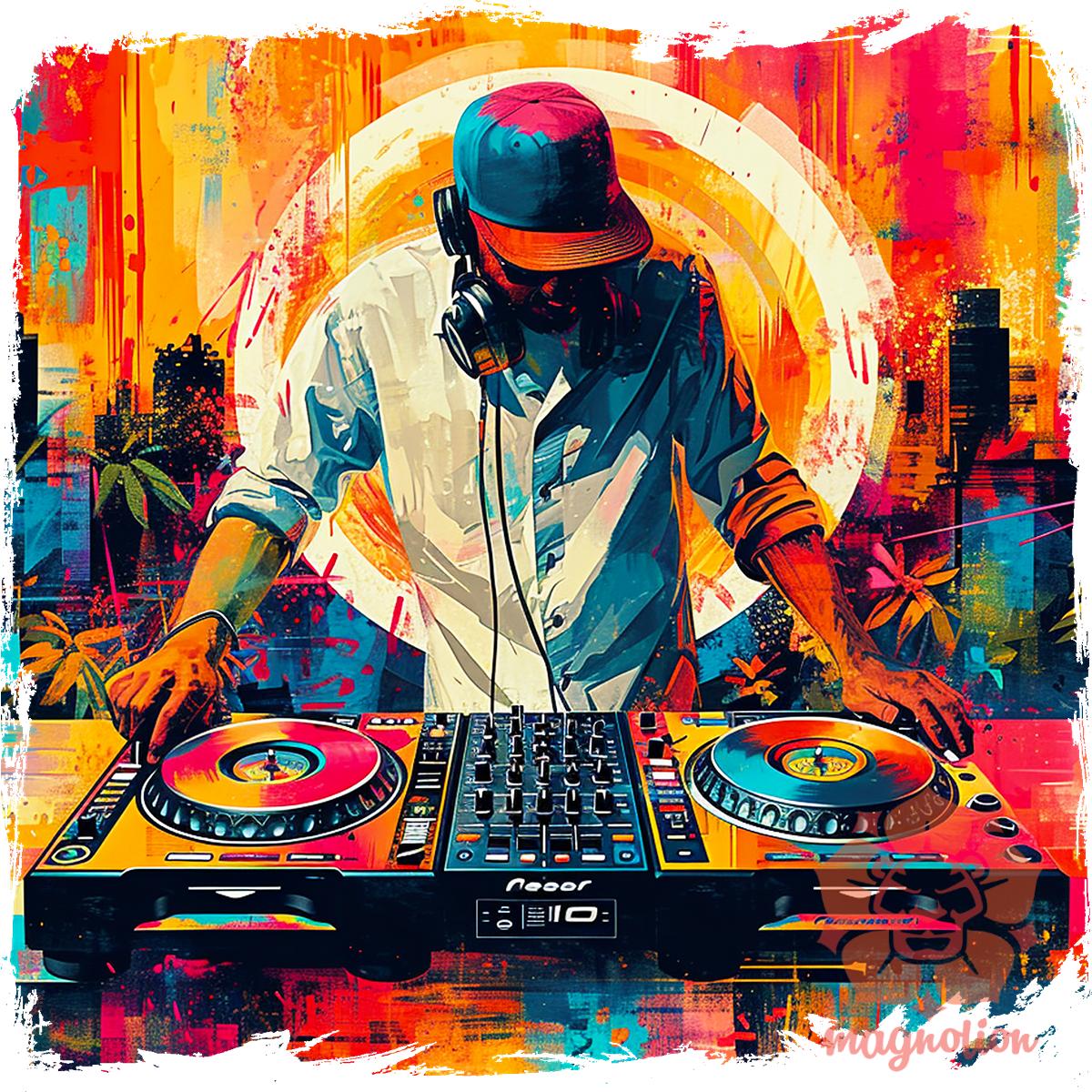 Graffiti DJ v1 egyedi  pulóver 