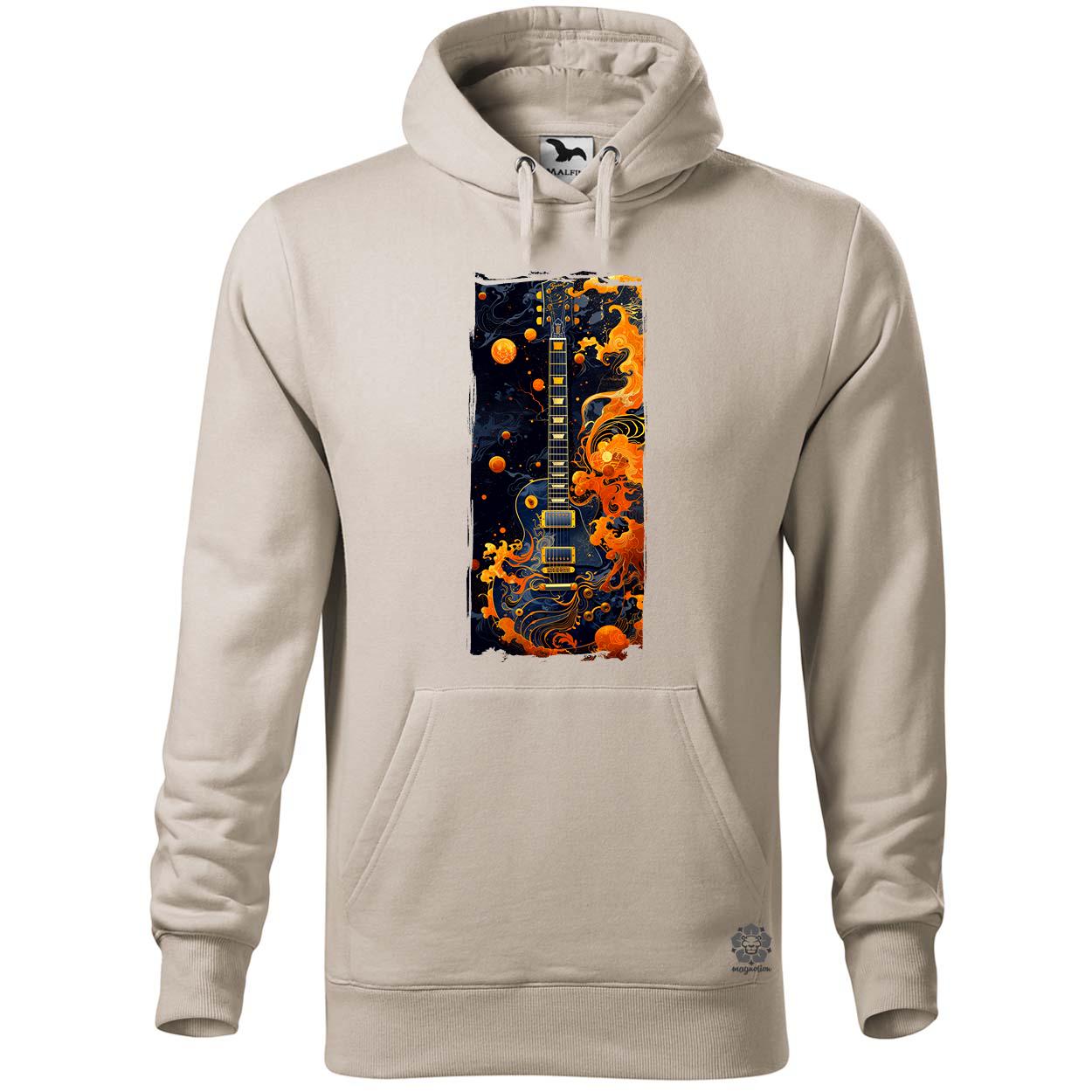Graffiti gitár v4 egyedi  pulóver 