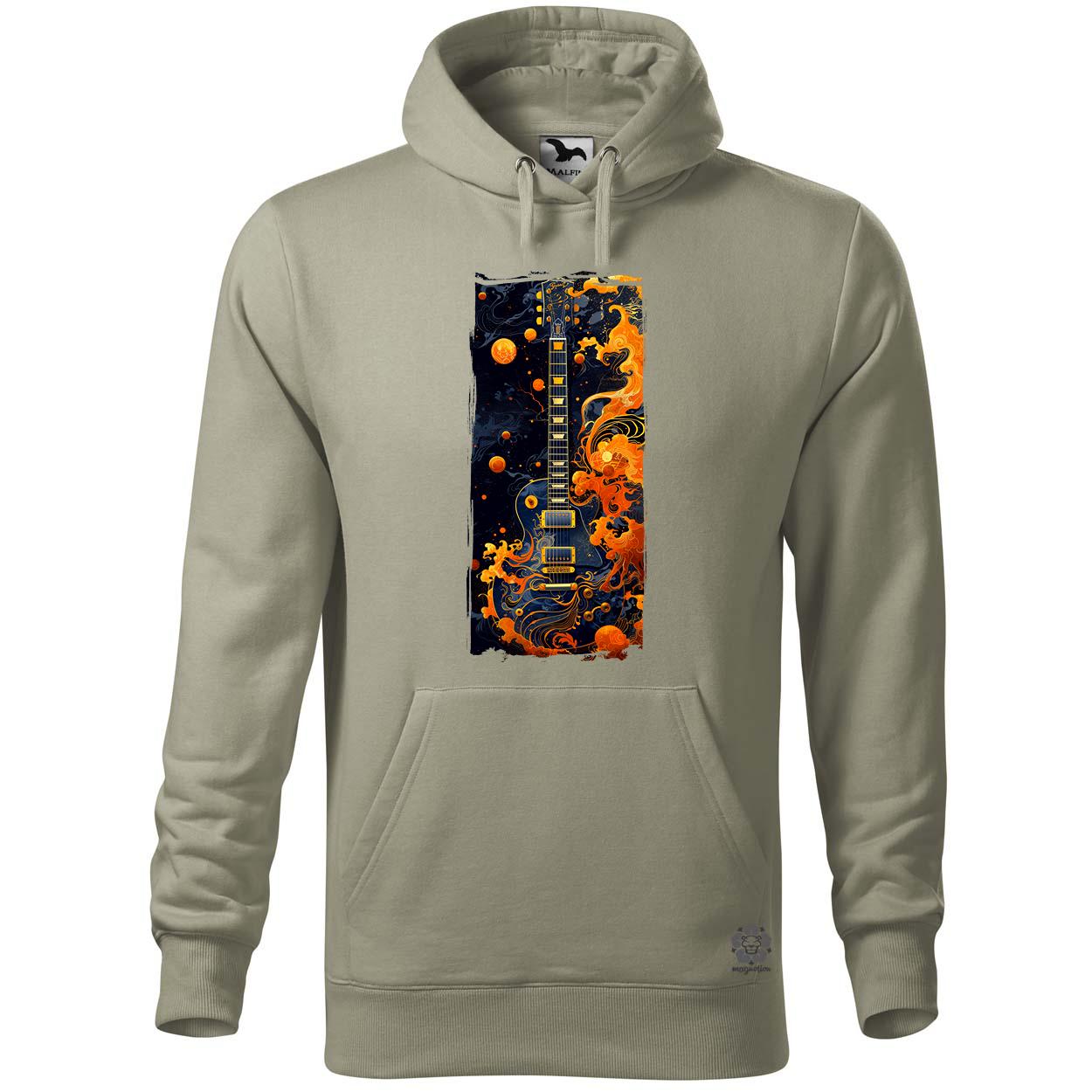 Graffiti gitár v4 egyedi  pulóver 
