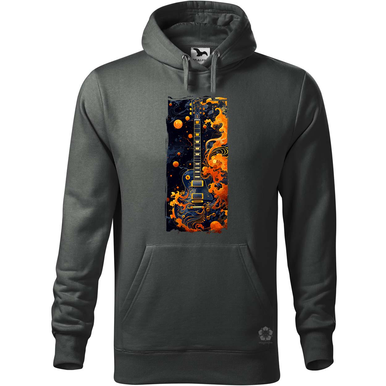 Graffiti gitár v4 egyedi  pulóver 