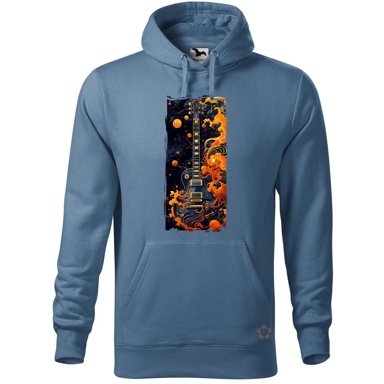 Graffiti gitár v4 egyedi  pulóver 