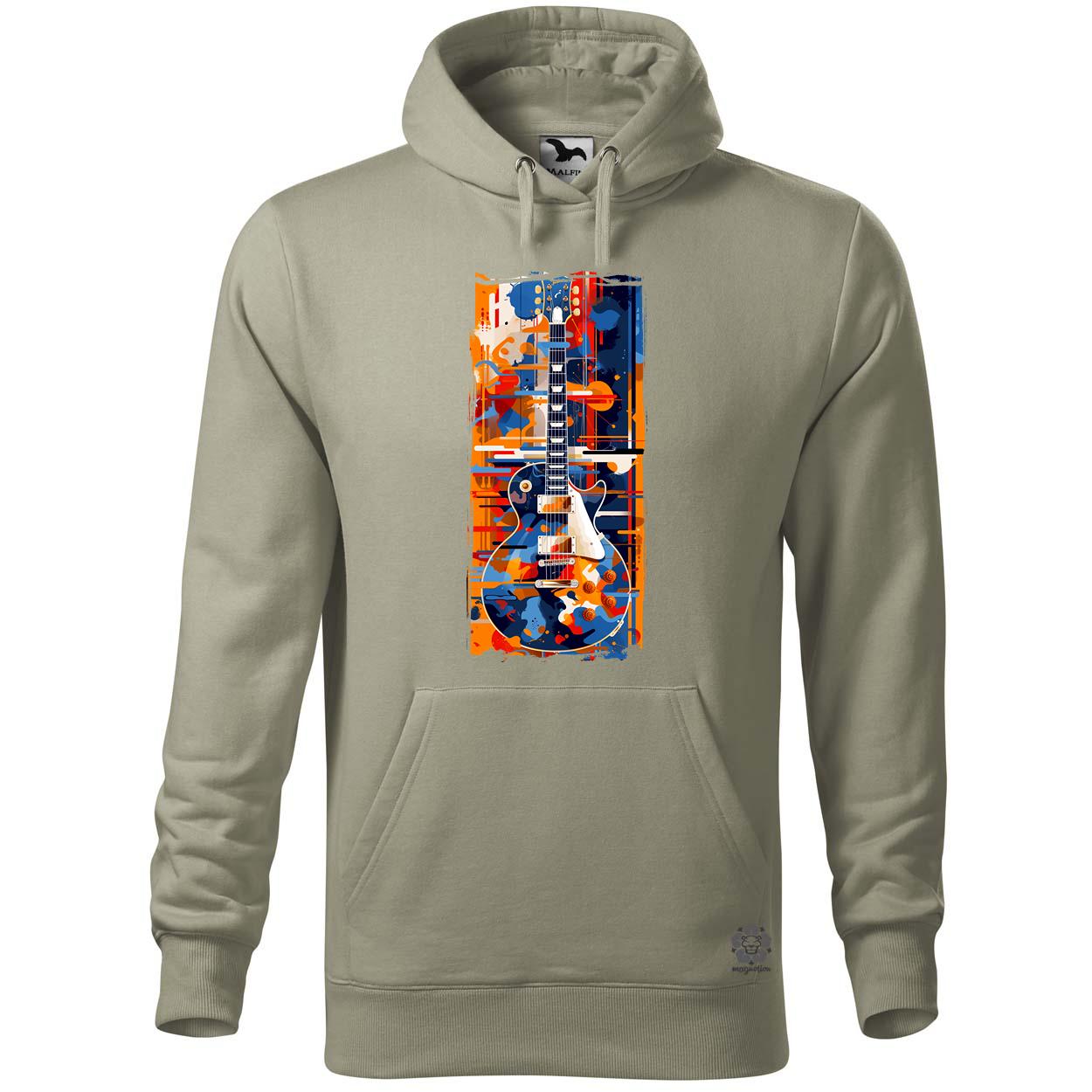 Graffiti gitár v5 egyedi  pulóver 