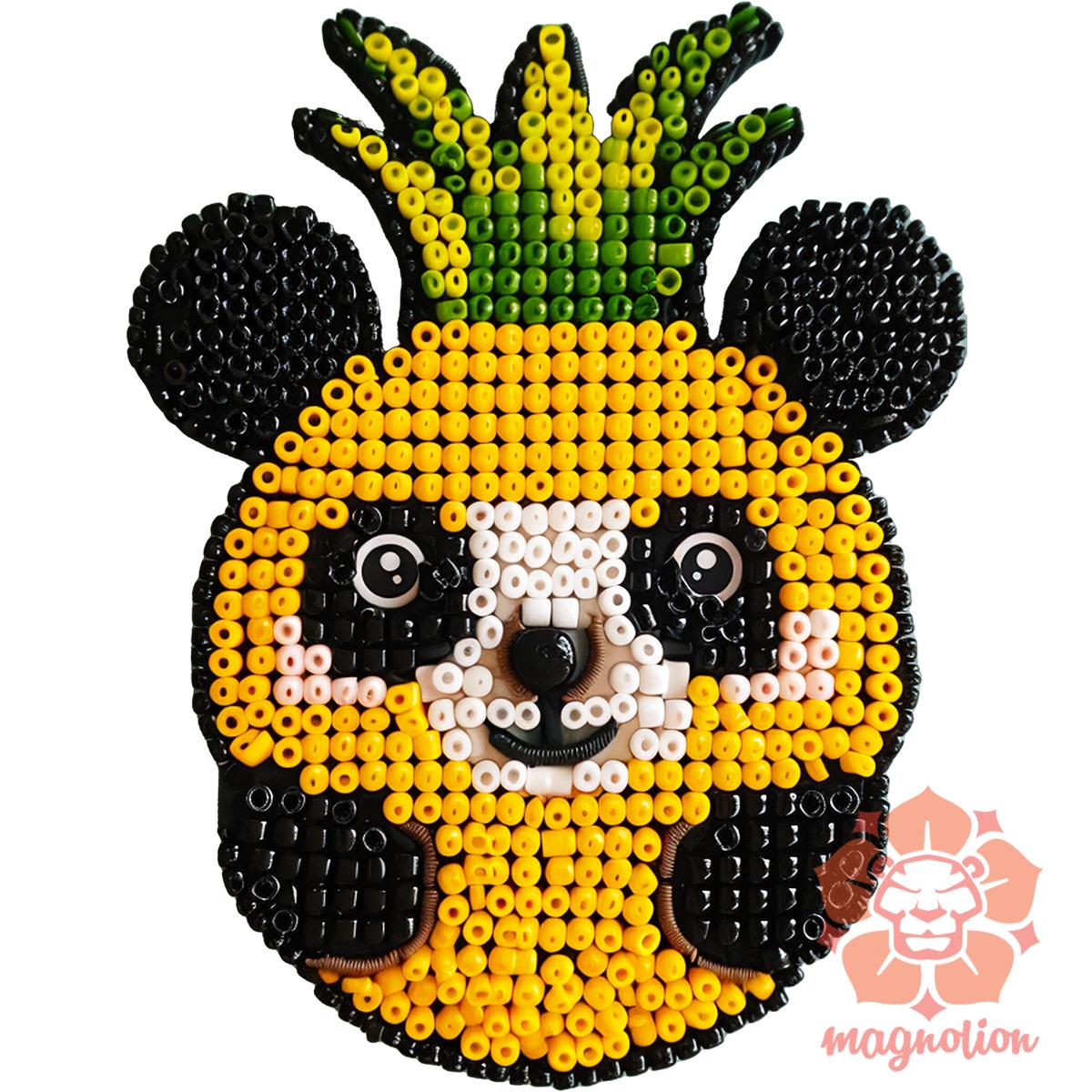Gyöngy kawaii ananász panda v1 egyedi  pulóver 