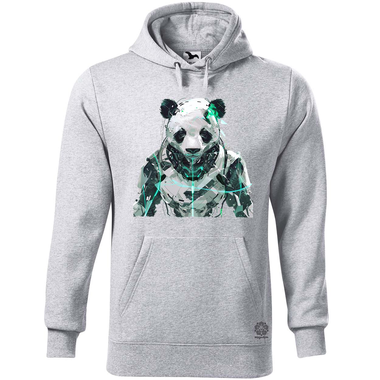 Kiborg panda v1 egyedi  pulóver 