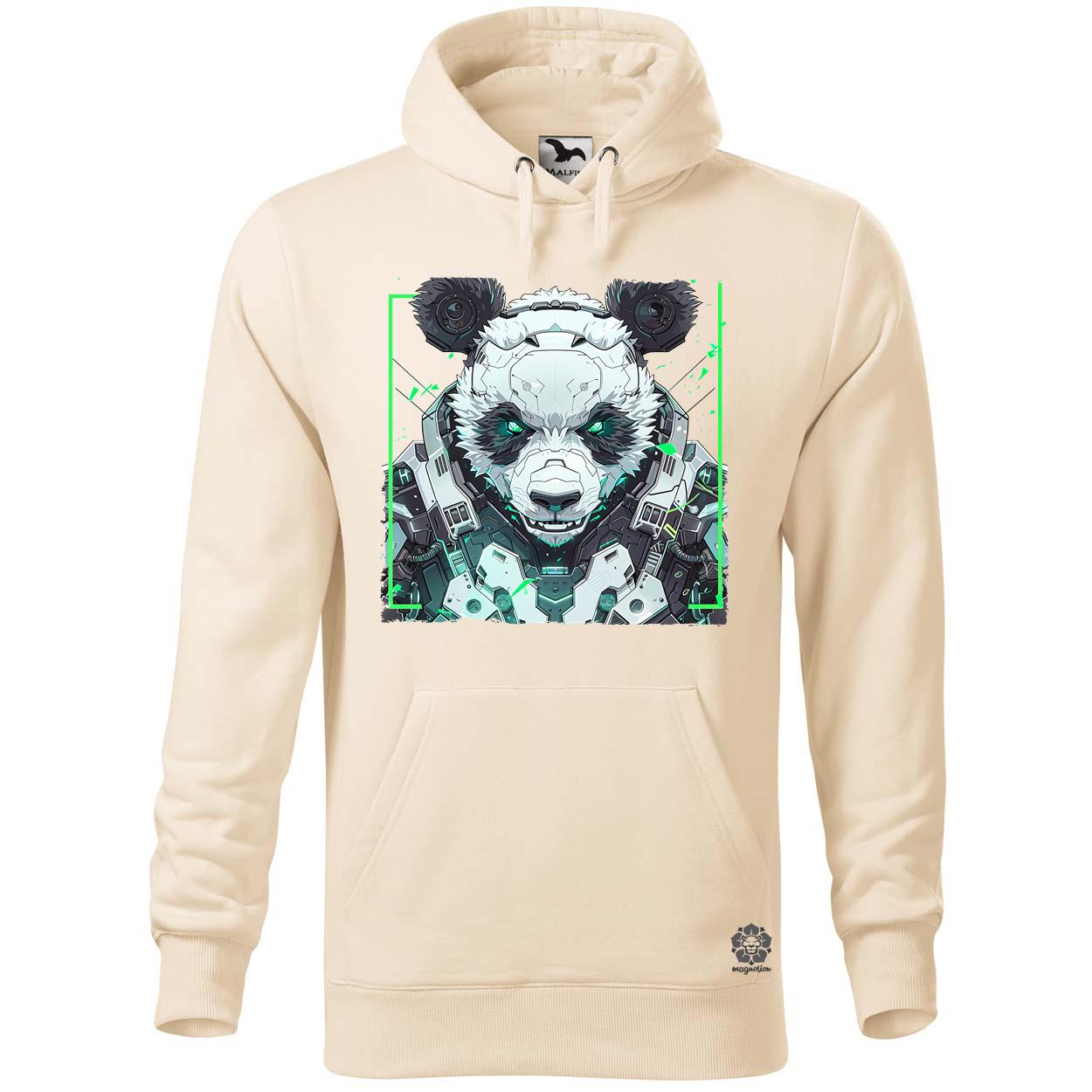 Kiborg panda v11 egyedi  pulóver 