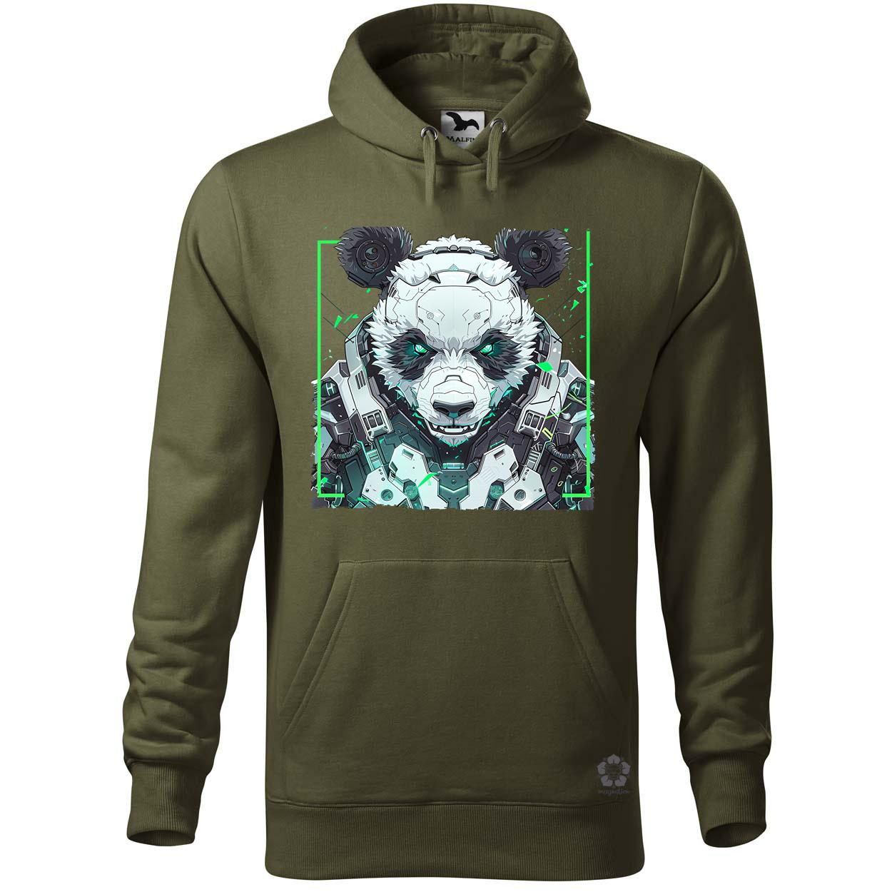 Kiborg panda v11 egyedi  pulóver 