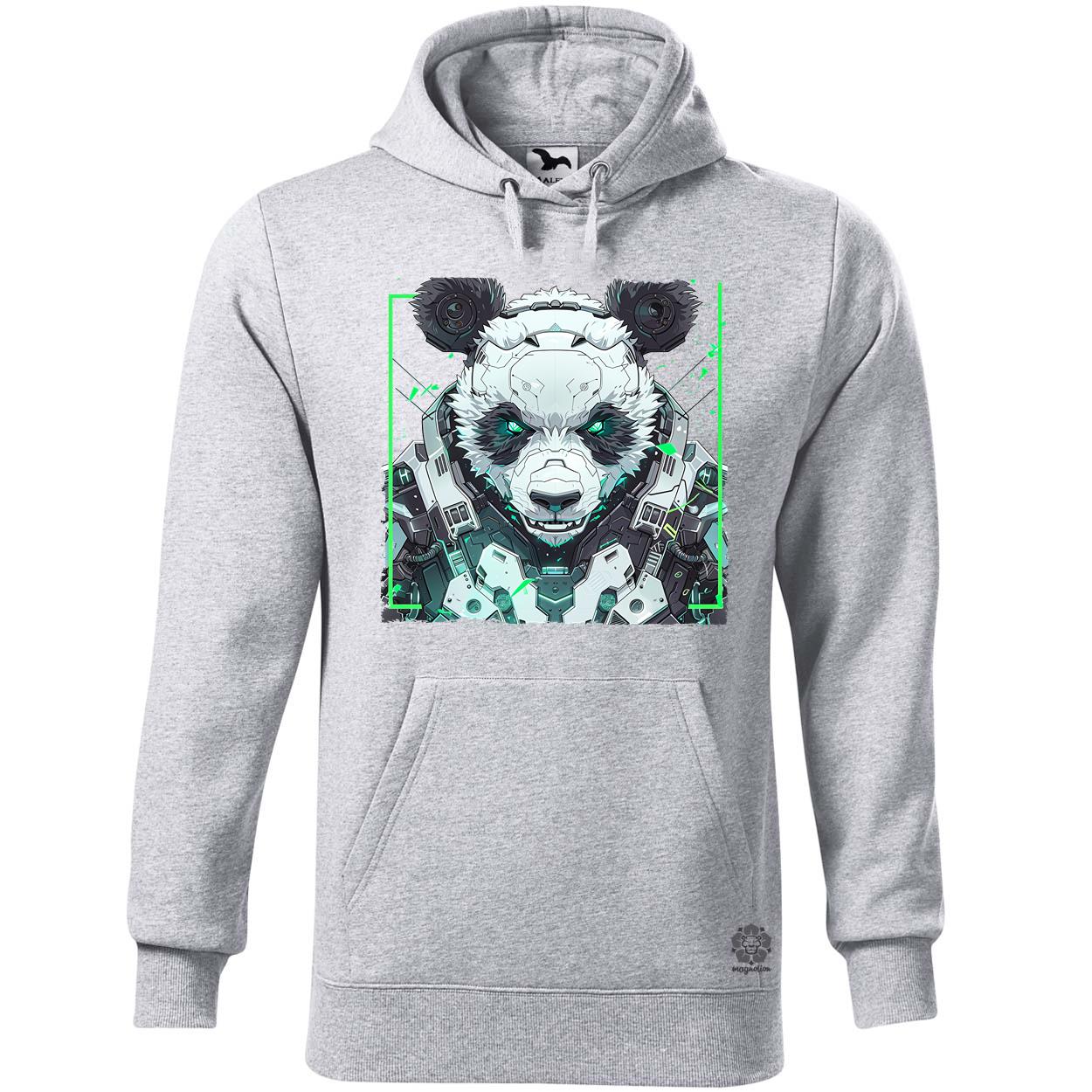 Kiborg panda v11 egyedi  pulóver 