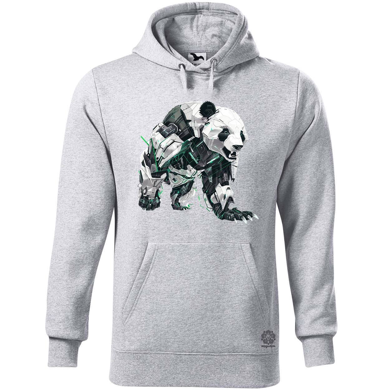 Kiborg panda v13 egyedi  pulóver 