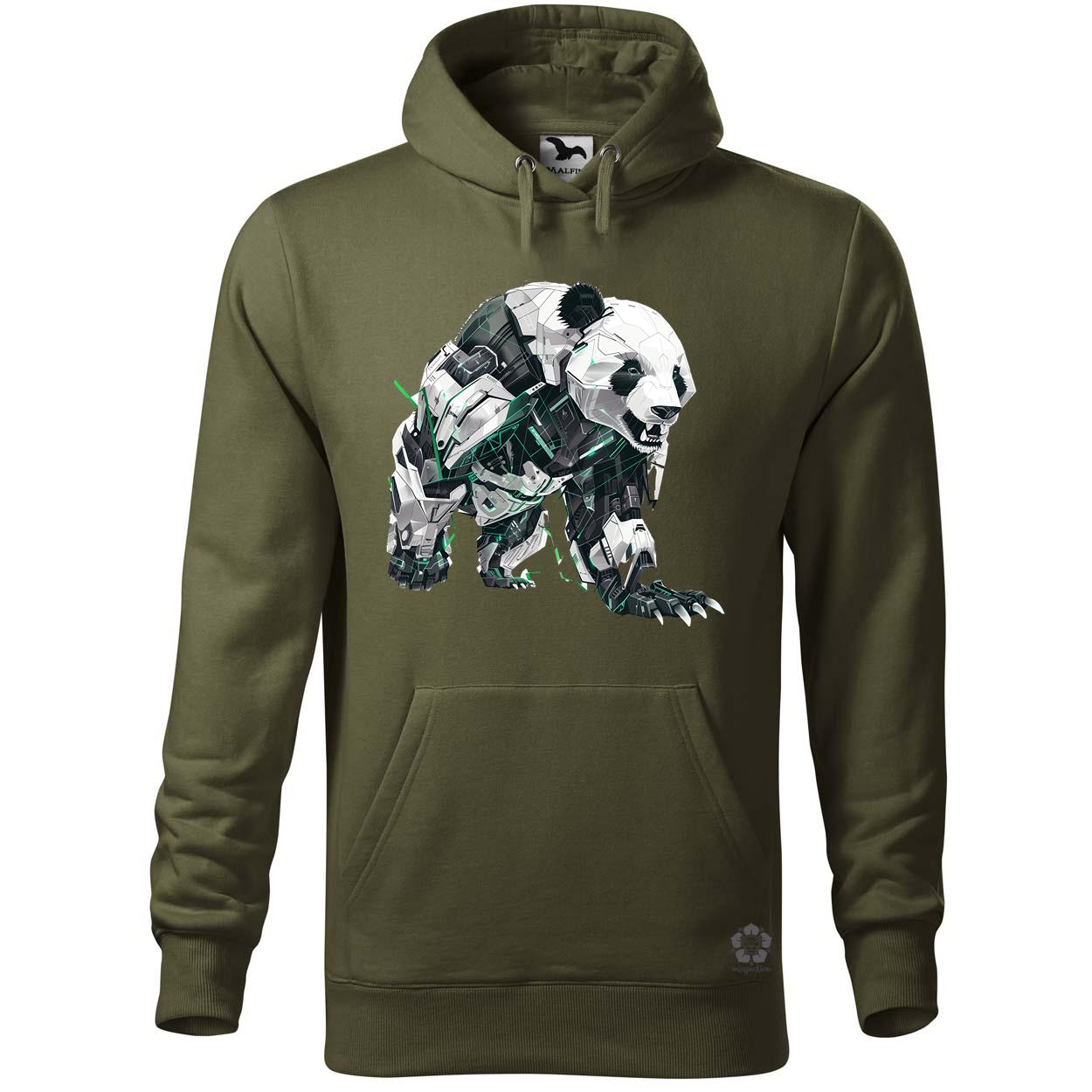 Kiborg panda v13 egyedi  pulóver 