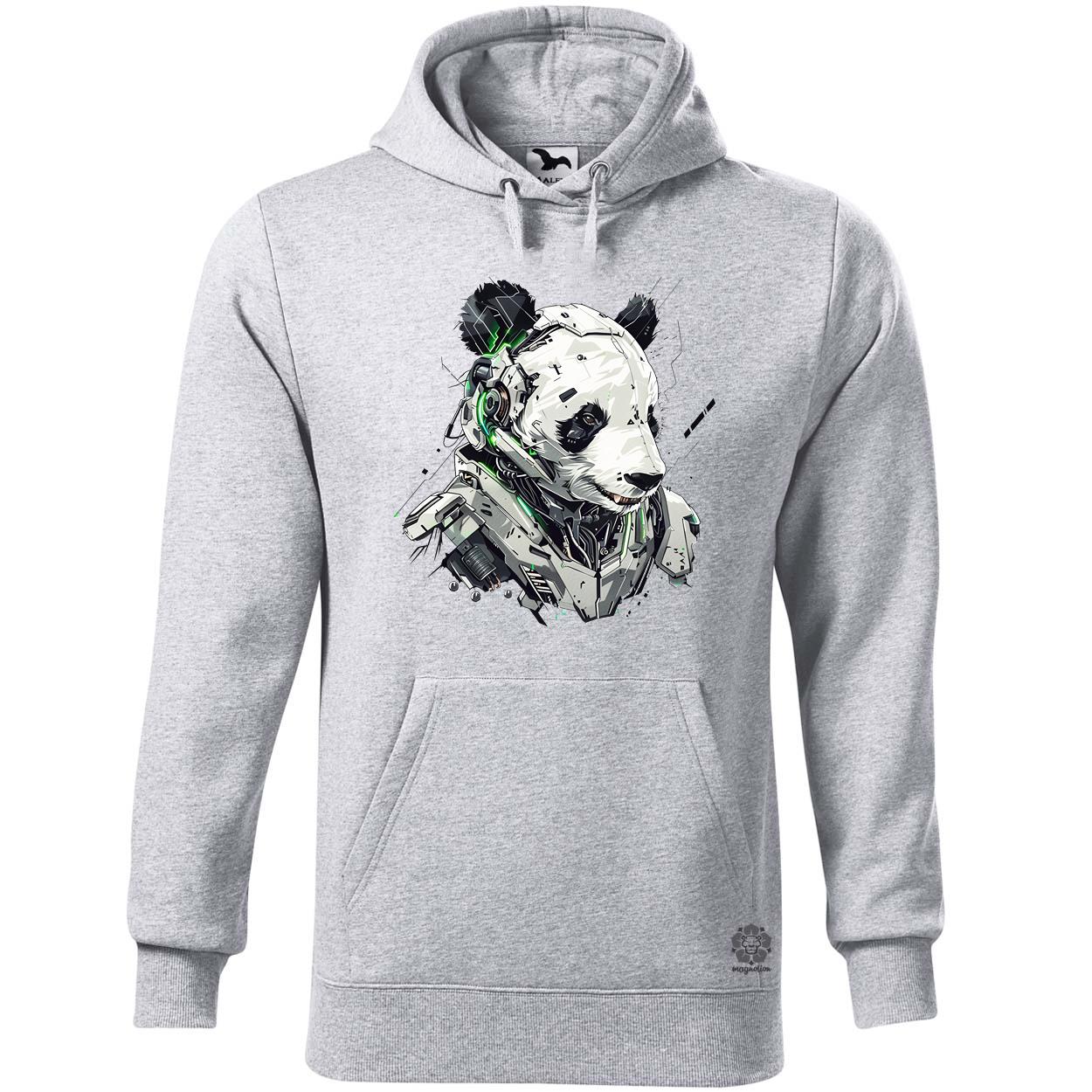 Kiborg panda v2 egyedi  pulóver 