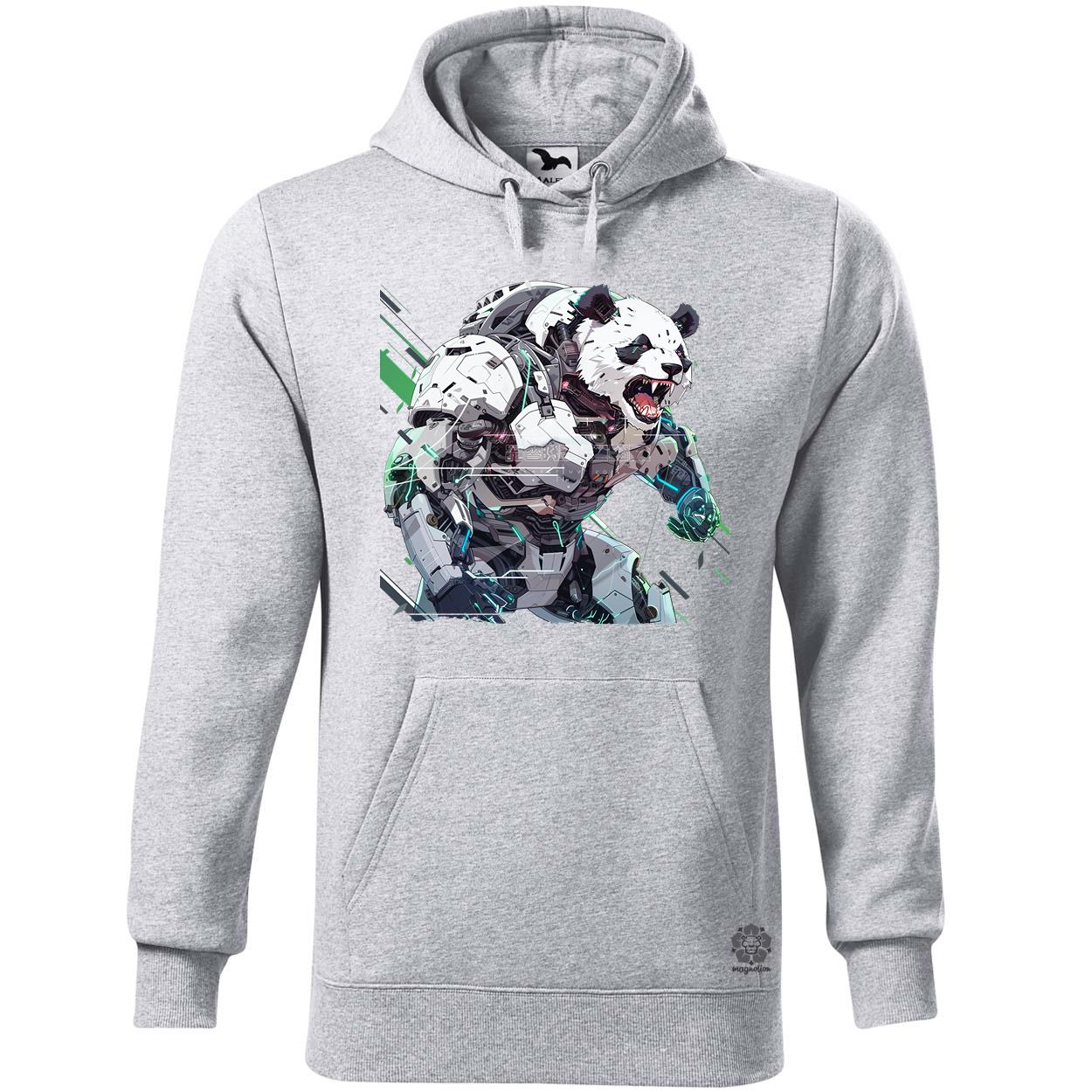 Kiborg panda v4 egyedi  pulóver 