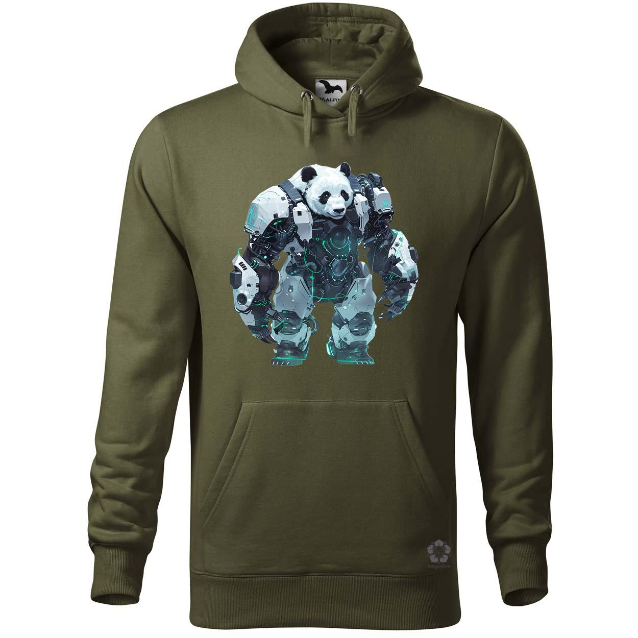 Kiborg panda v5 egyedi  pulóver 