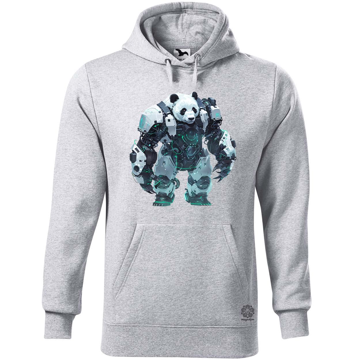 Kiborg panda v5 egyedi  pulóver 