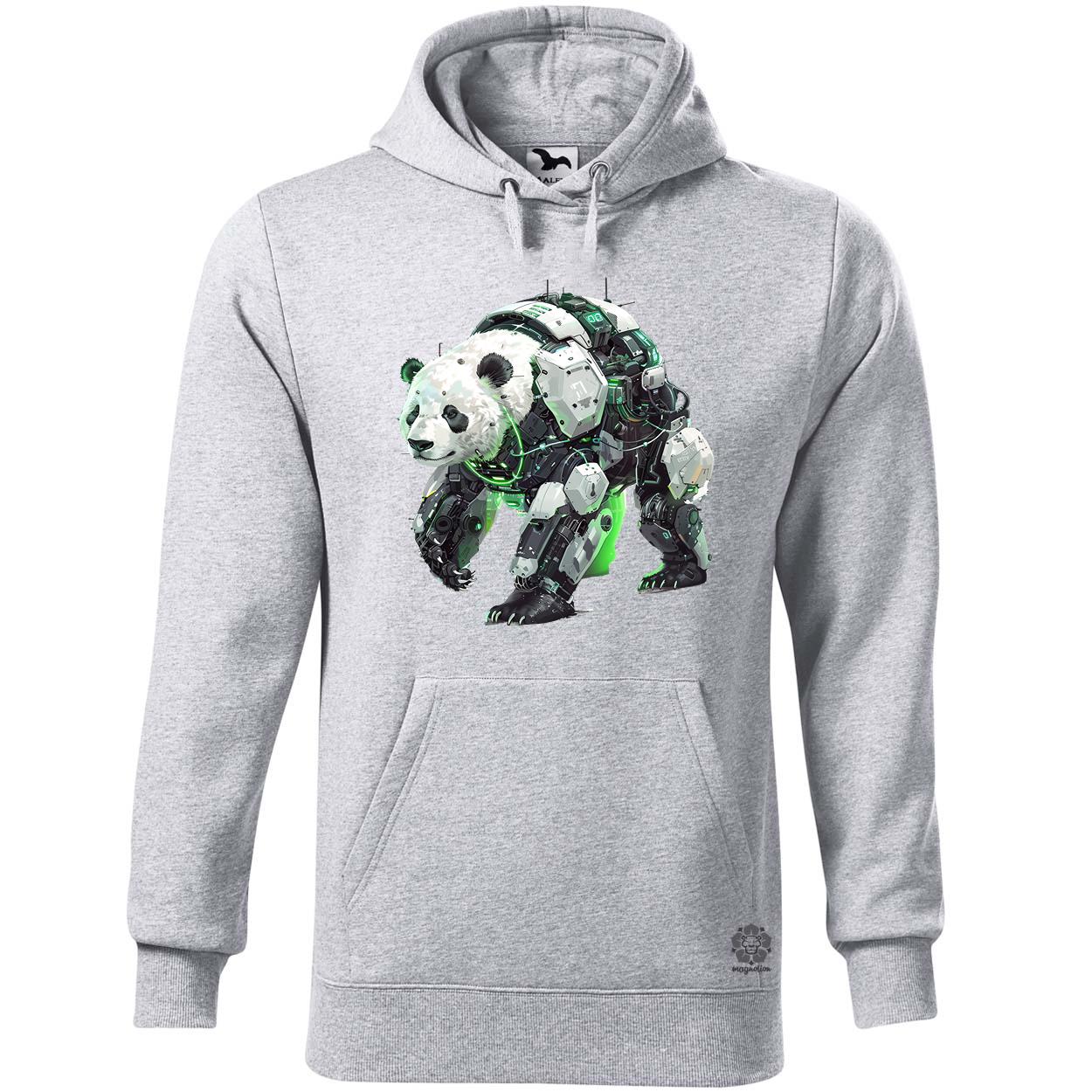 Kiborg panda v7 egyedi  pulóver 