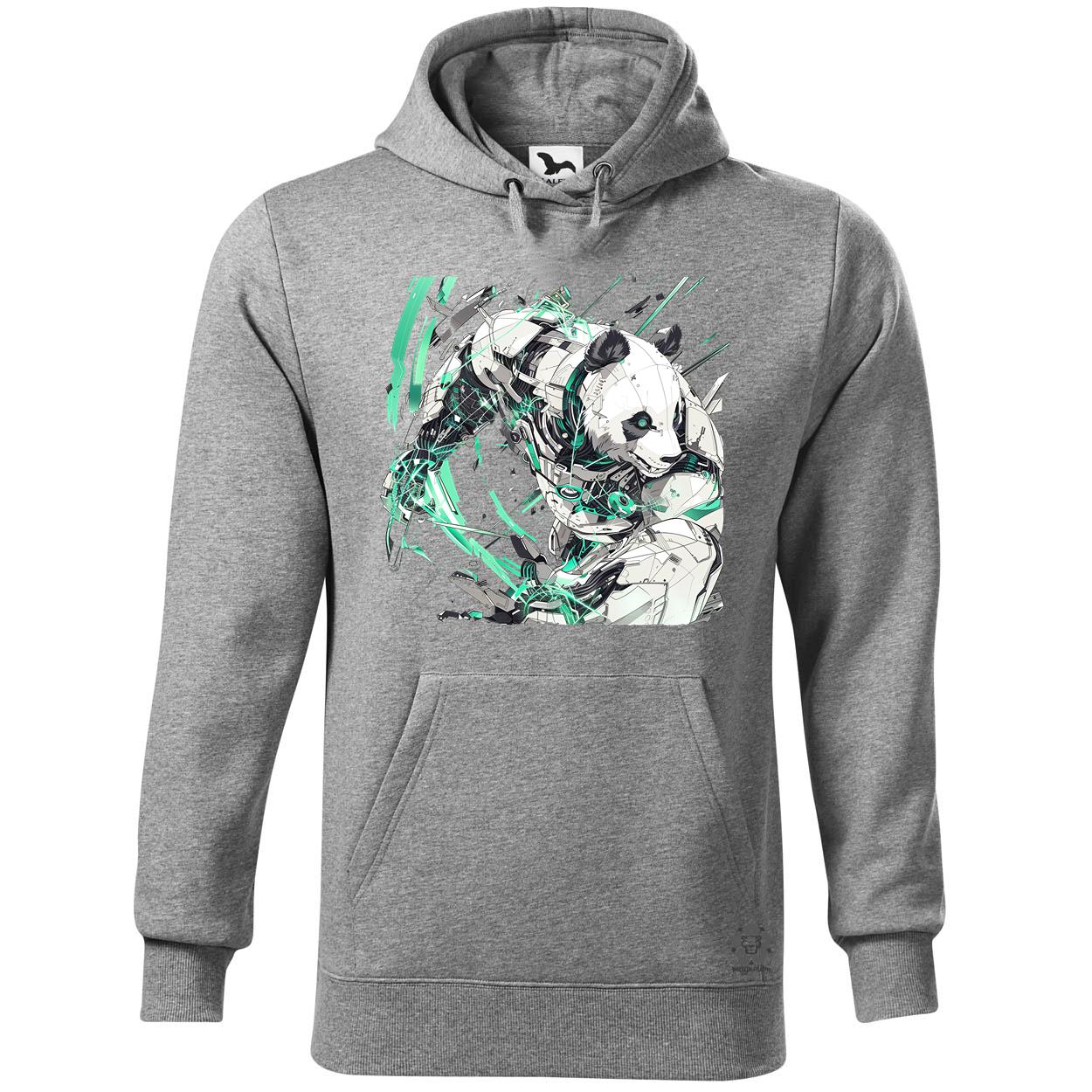 Kiborg panda v9 egyedi  pulóver 