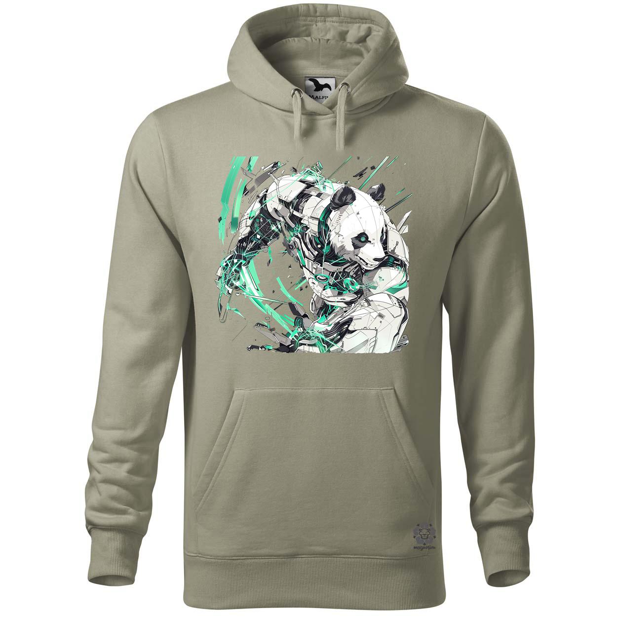 Kiborg panda v9 egyedi  pulóver 