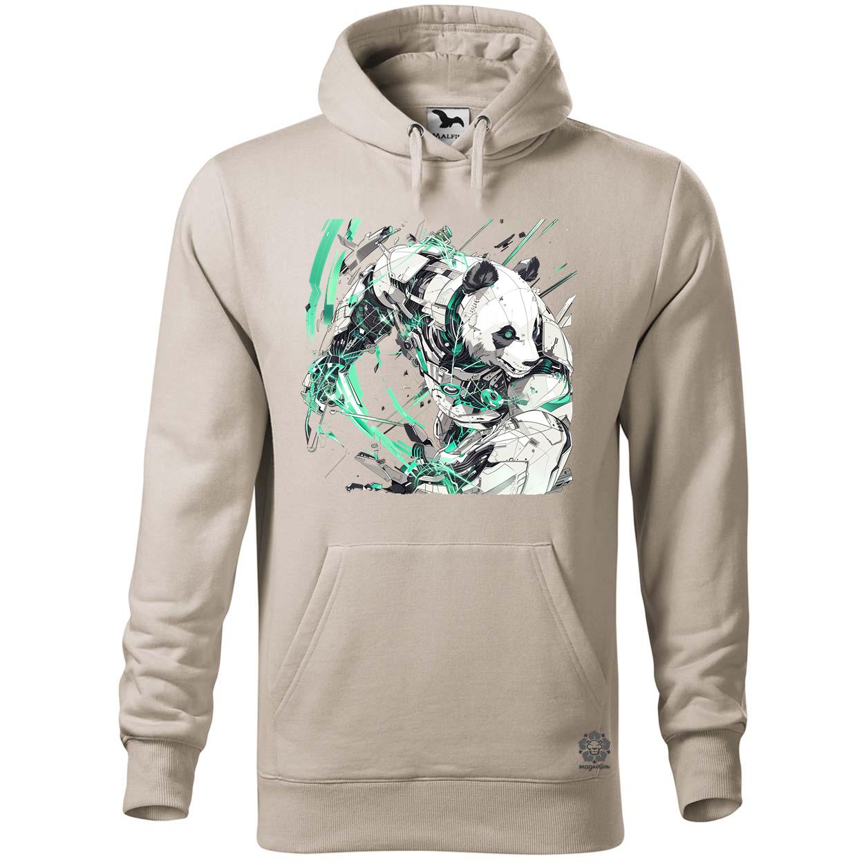 Kiborg panda v9 egyedi  pulóver 