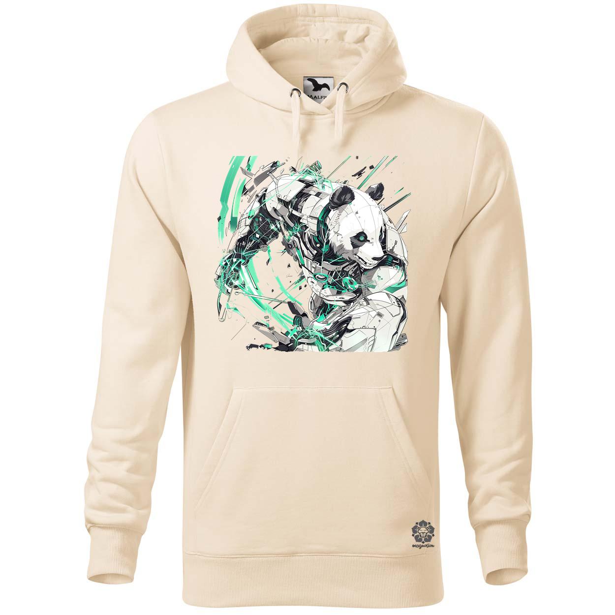 Kiborg panda v9 egyedi  pulóver 