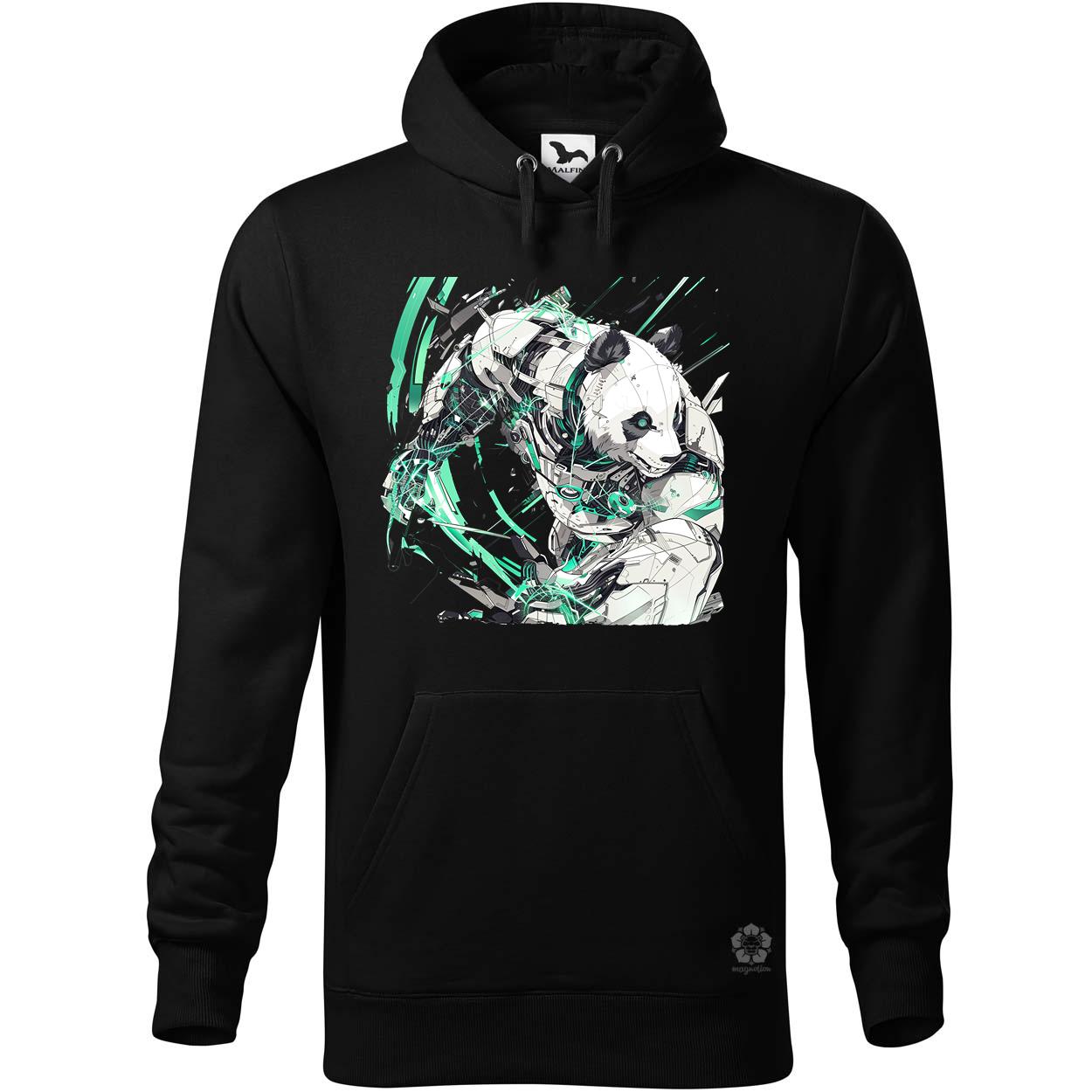 Kiborg panda v9 egyedi  pulóver 