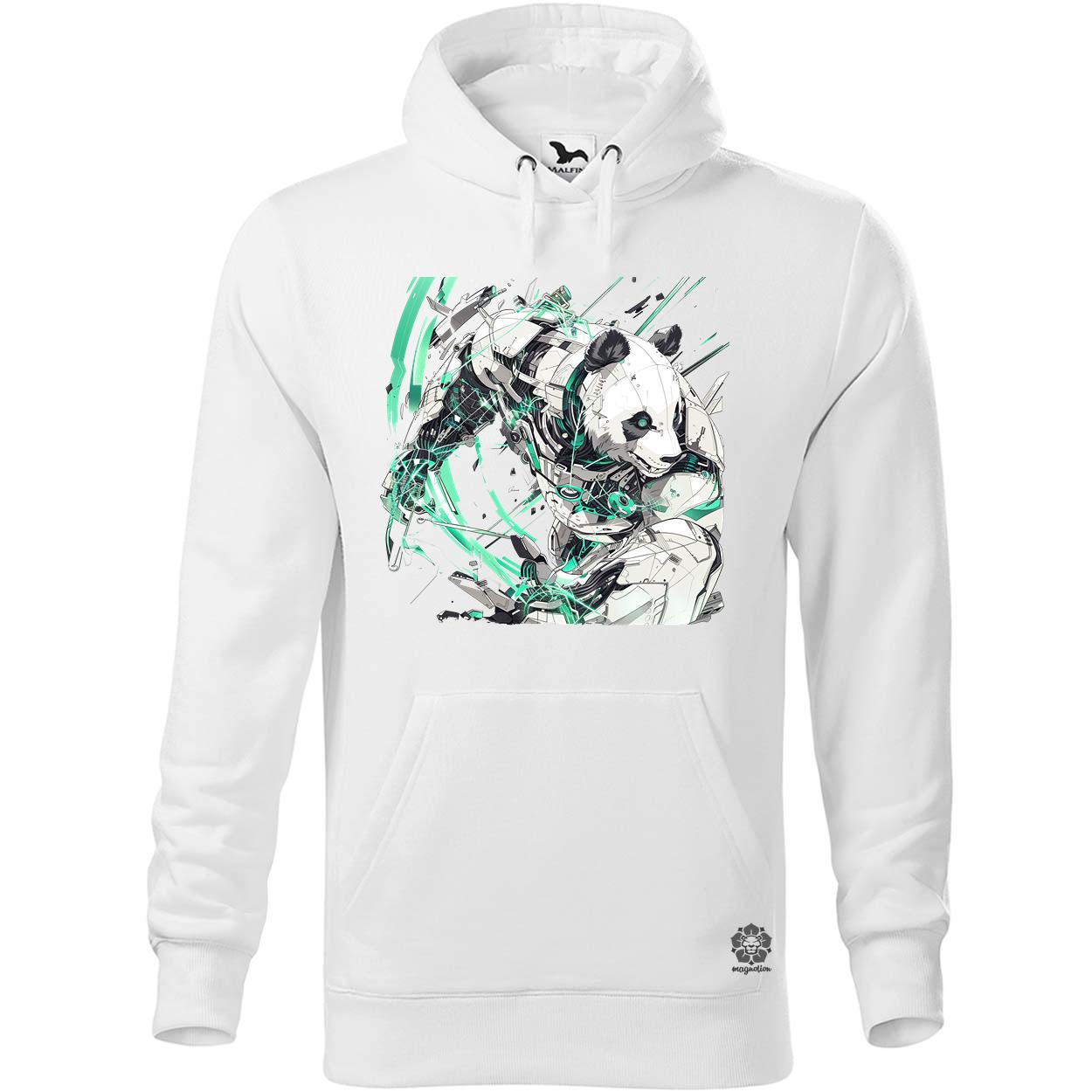 Kiborg panda v9 egyedi  pulóver 