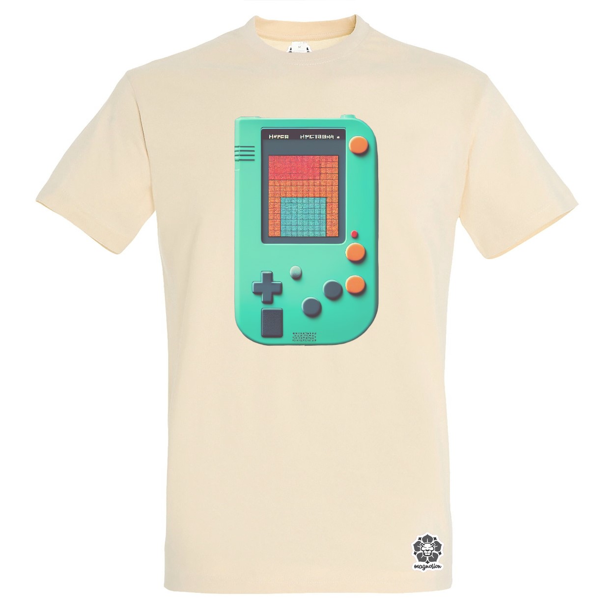 Pixelart Gameboy egyedi póló 