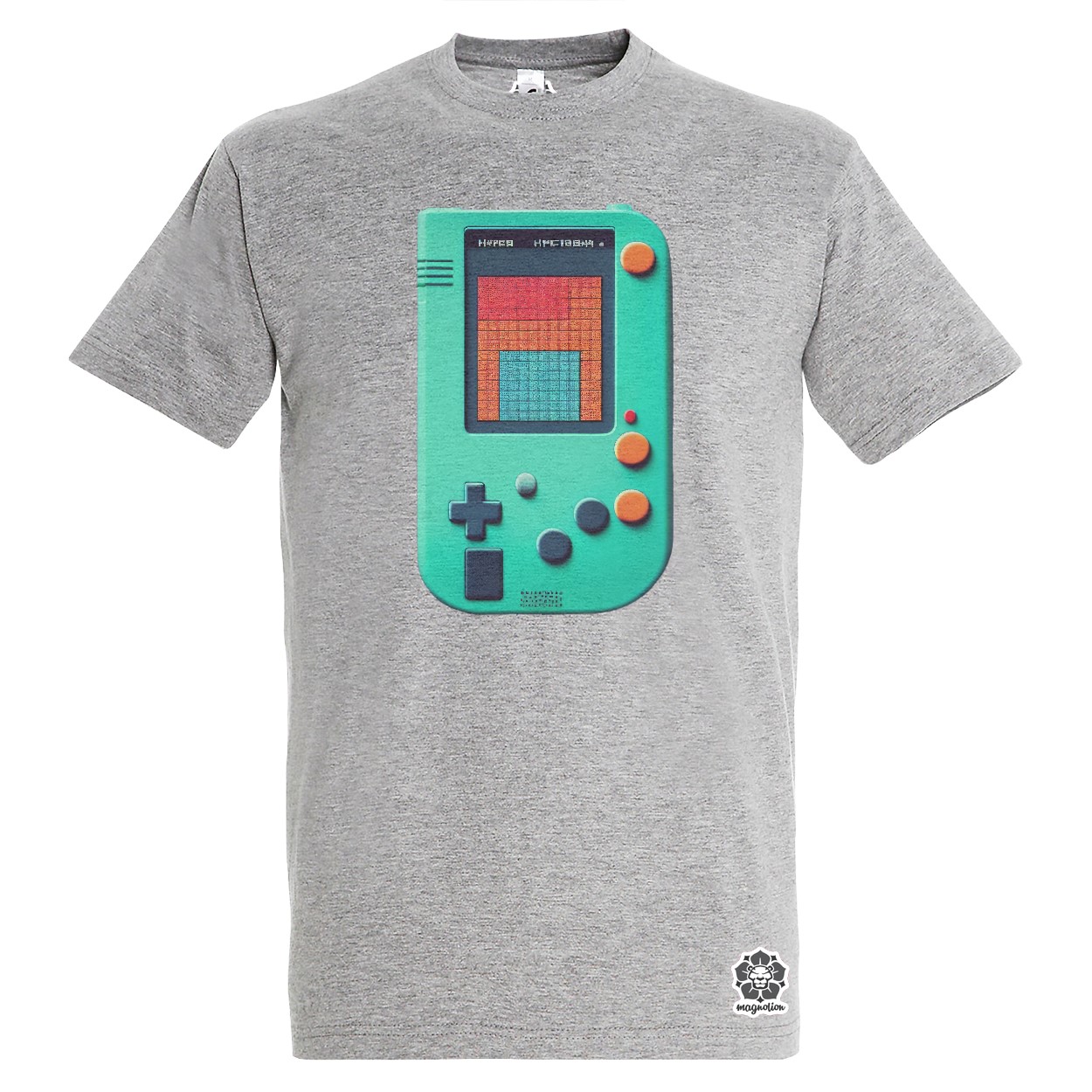 Pixelart Gameboy egyedi póló 
