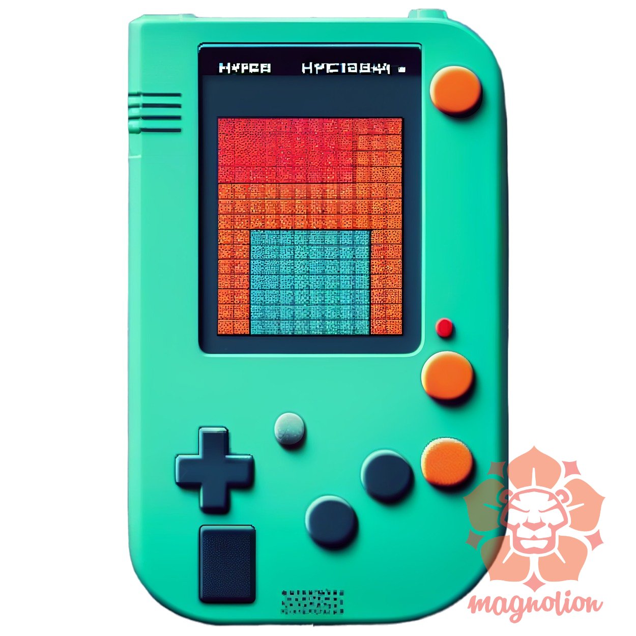 Pixelart Gameboy egyedi póló 