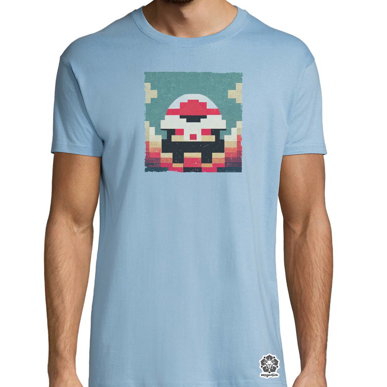 Pixelart Toad egyedi póló 