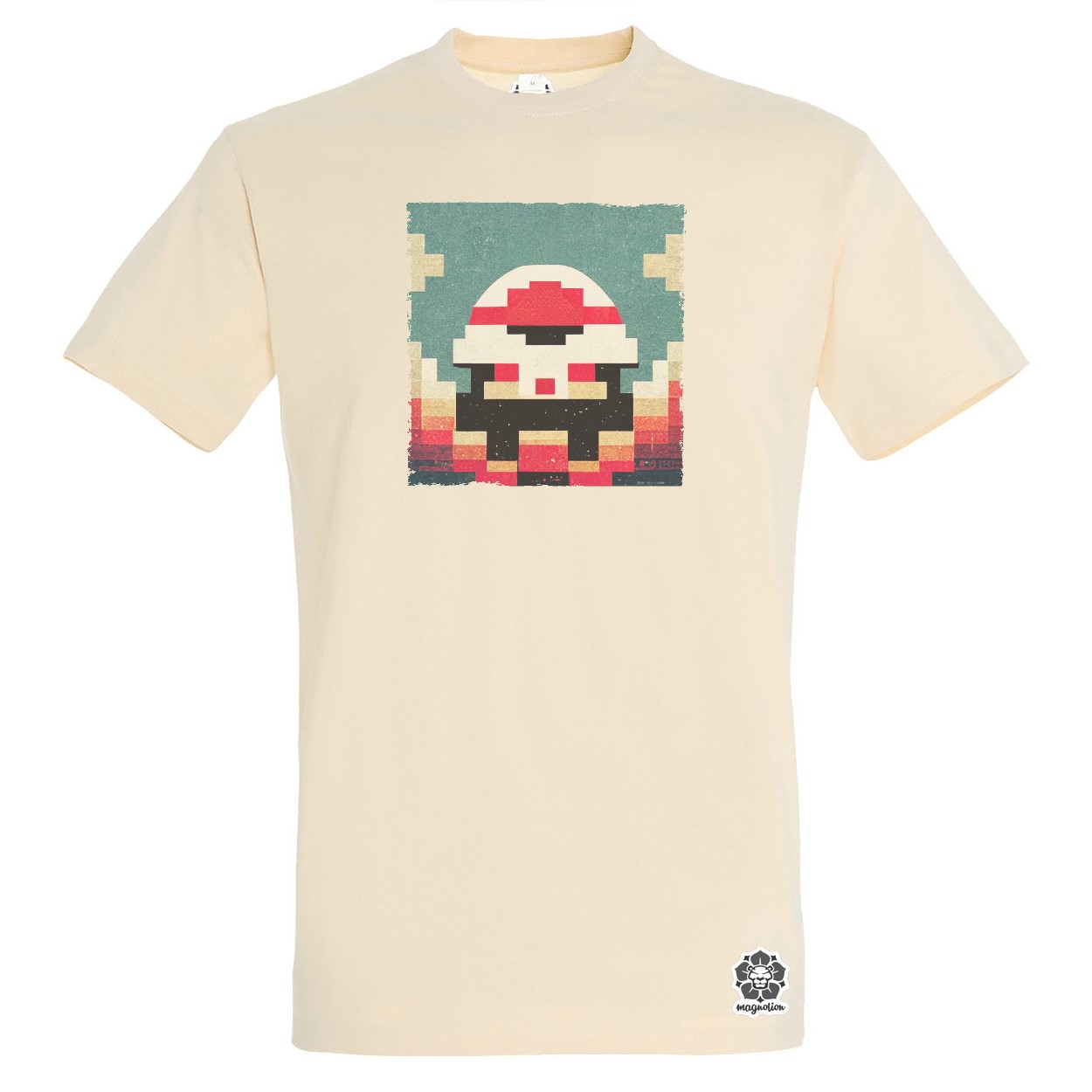 Pixelart Toad egyedi póló 