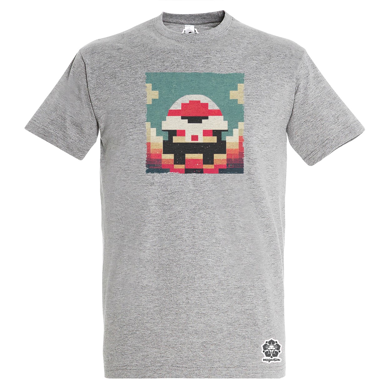 Pixelart Toad egyedi póló 