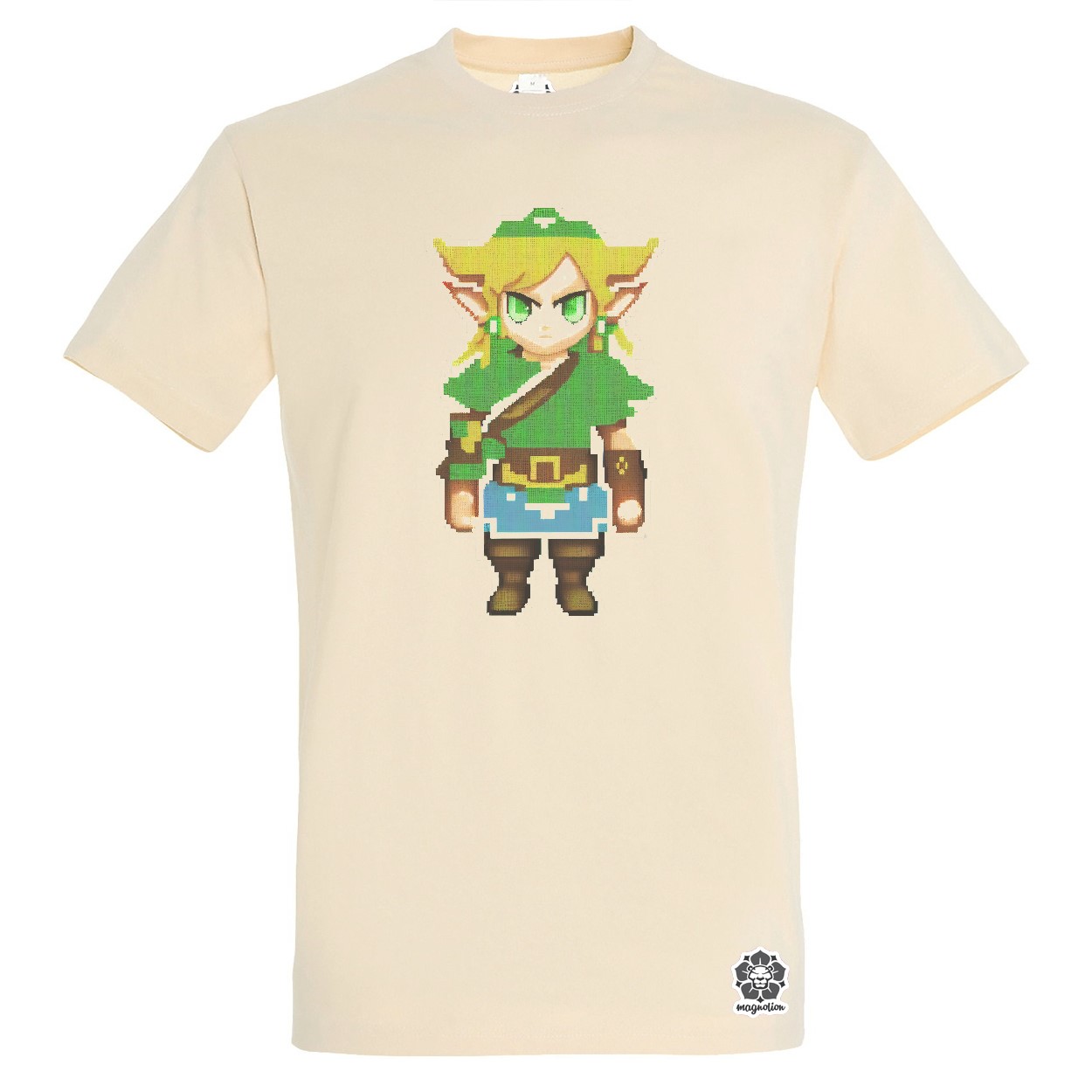 Pixelart Zelda egyedi póló 