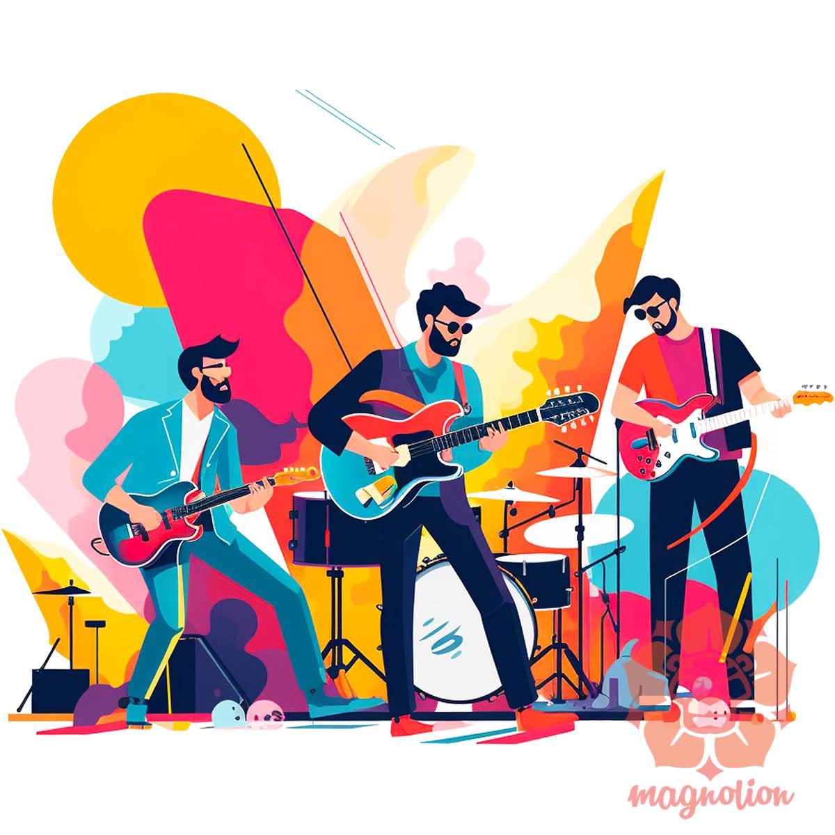 Minimalista funky banda v1 egyedi  pulóver 