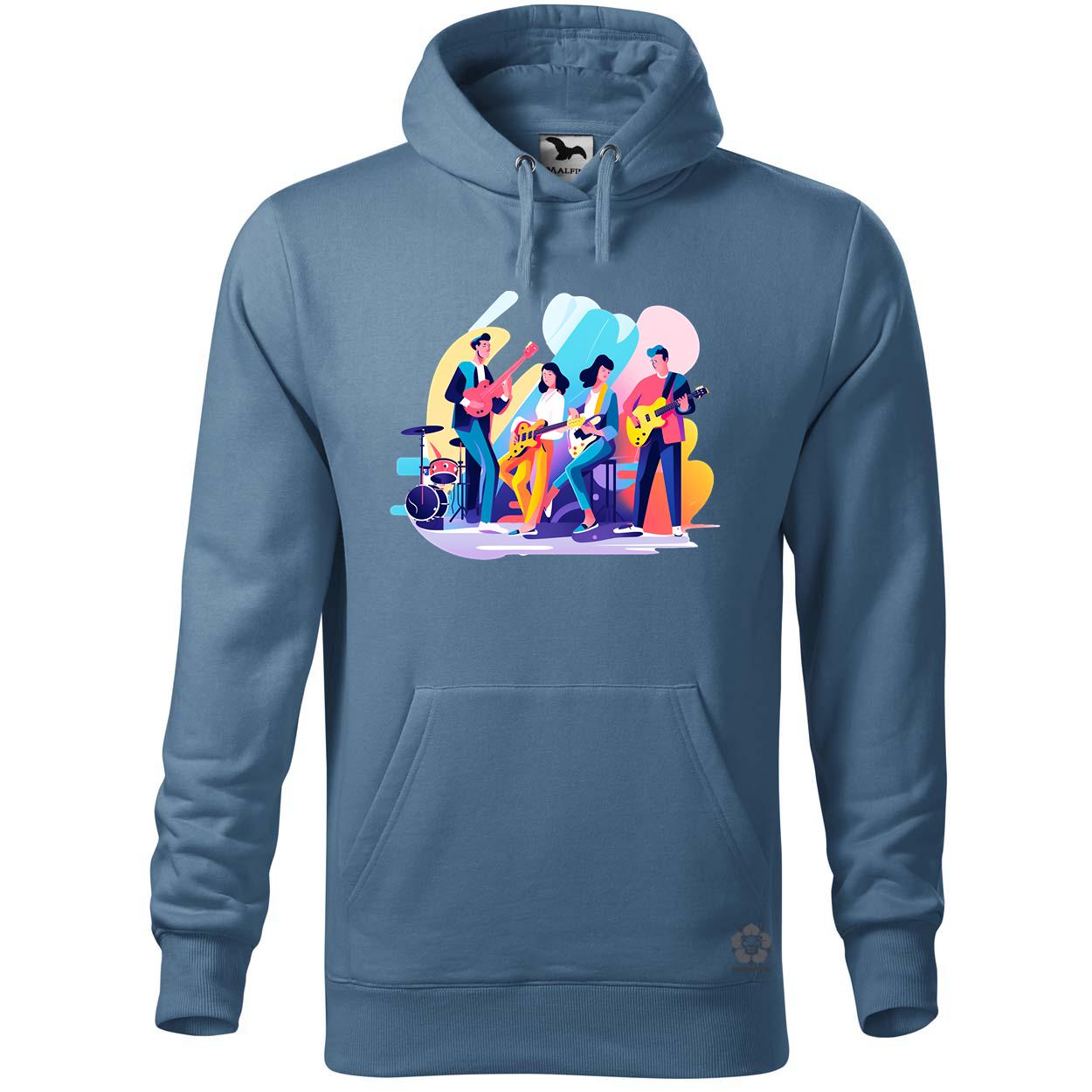Minimalista funky banda v2 egyedi  pulóver 