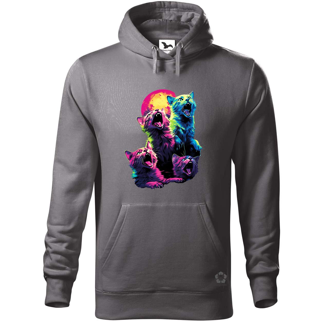 Neon nyávogás v1 egyedi  pulóver 