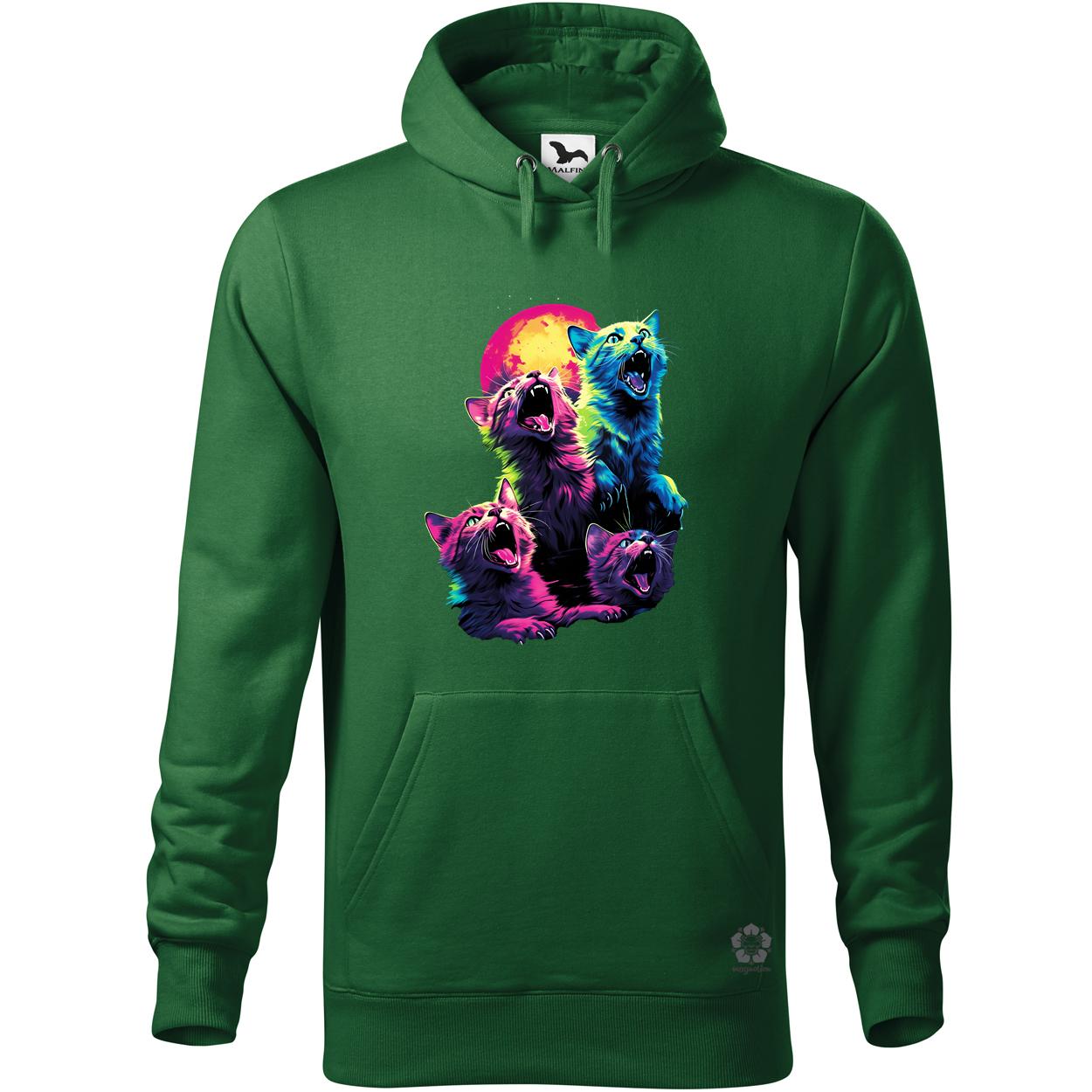Neon nyávogás v1 egyedi  pulóver 