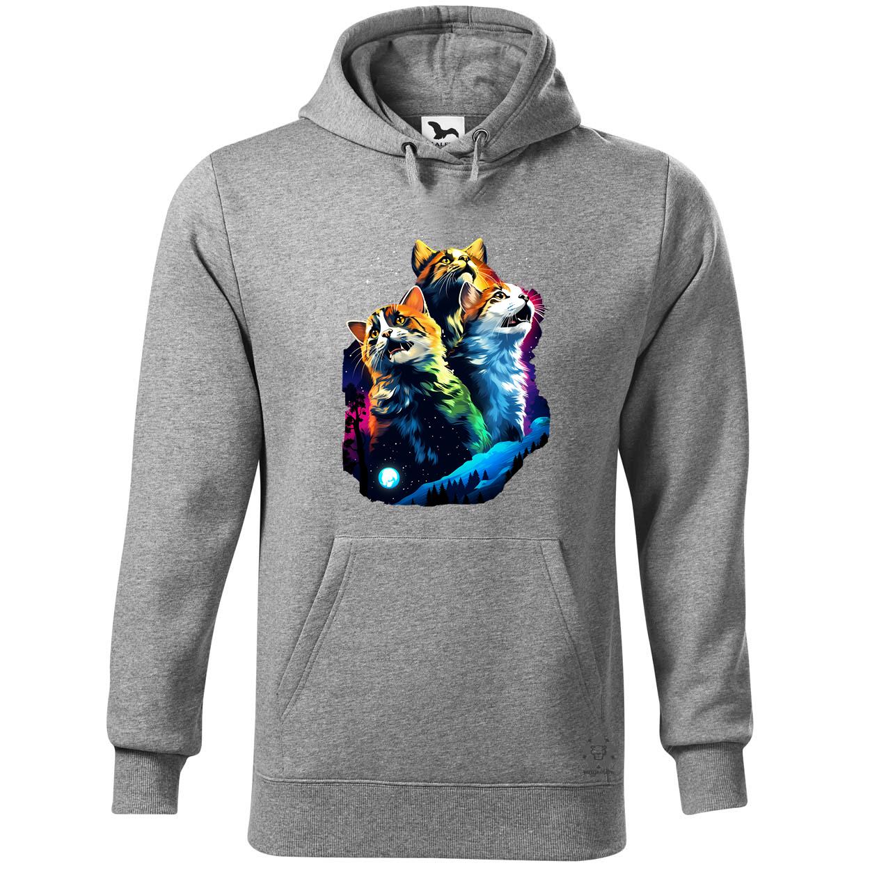Neon nyávogás v3 egyedi  pulóver 