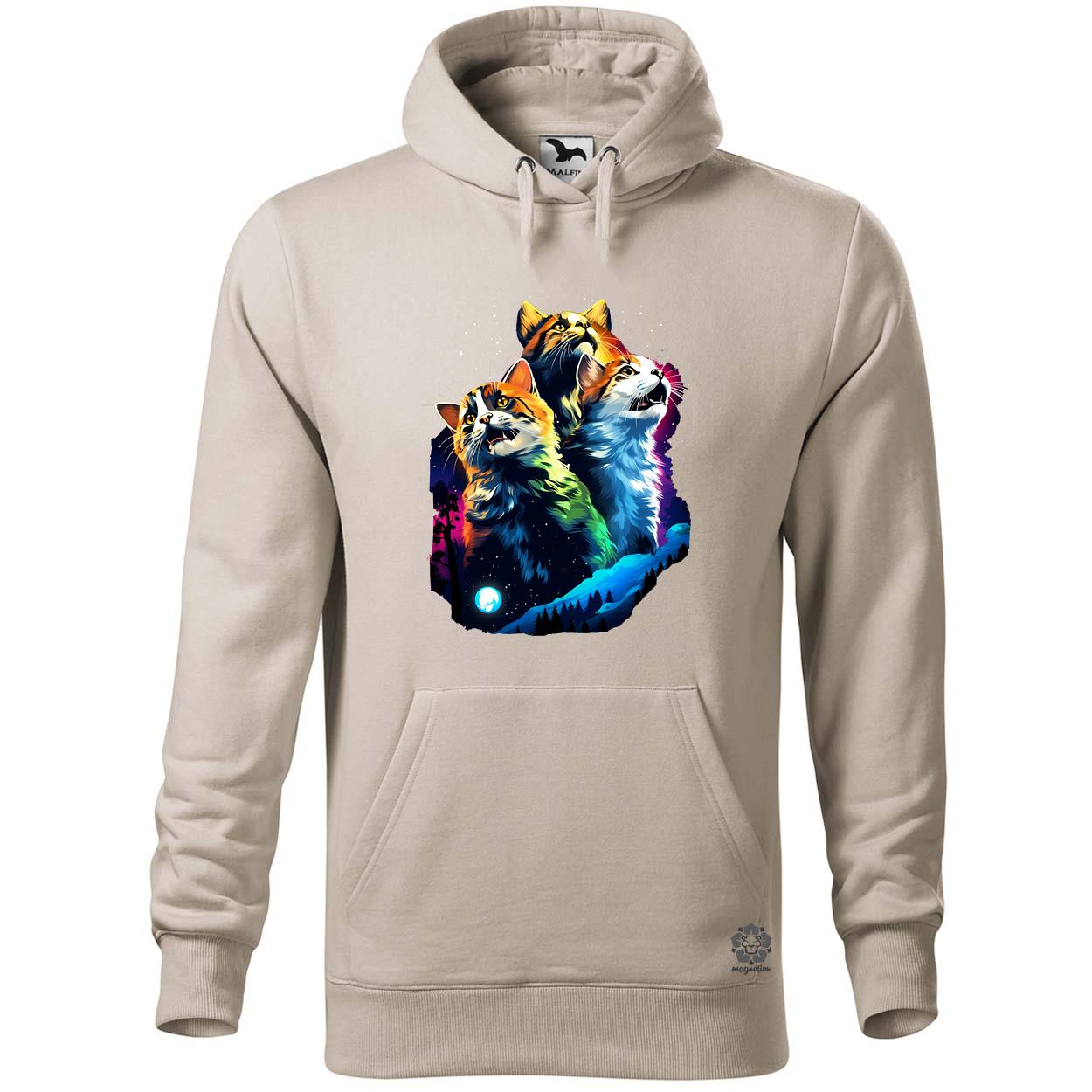Neon nyávogás v3 egyedi  pulóver 