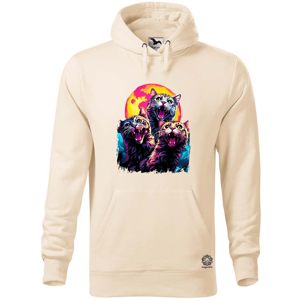 Neon nyávogás v4 egyedi  pulóver 