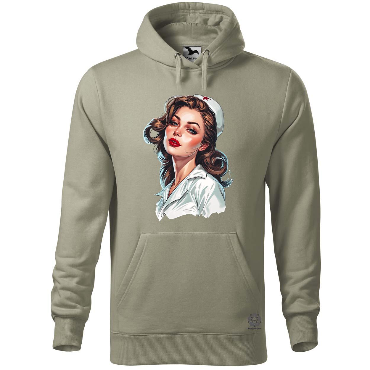 Pin-up girl portré v13 egyedi  pulóver 