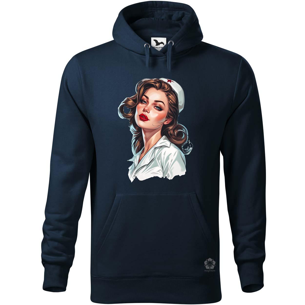 Pin-up girl portré v13 egyedi  pulóver 