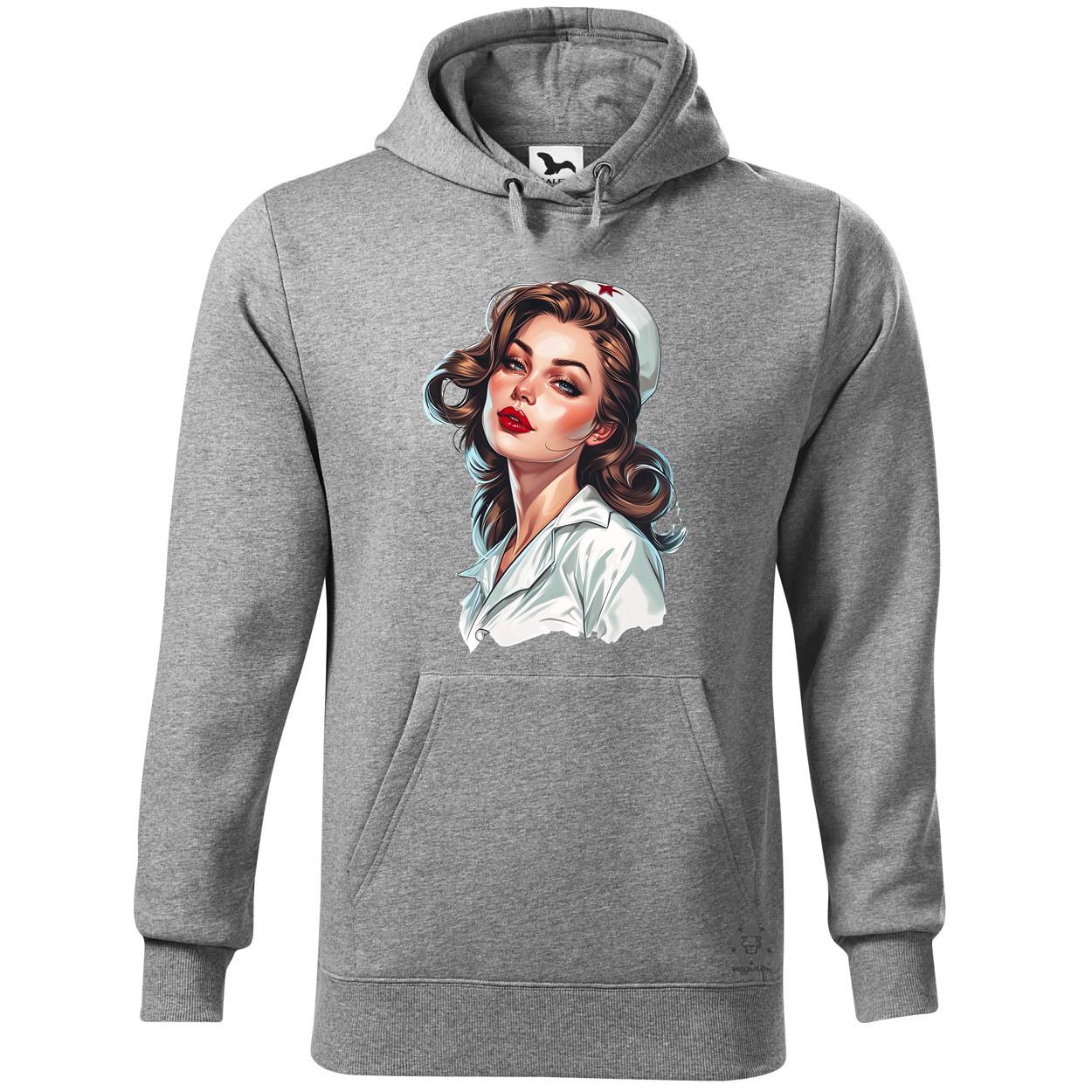 Pin-up girl portré v13 egyedi  pulóver 