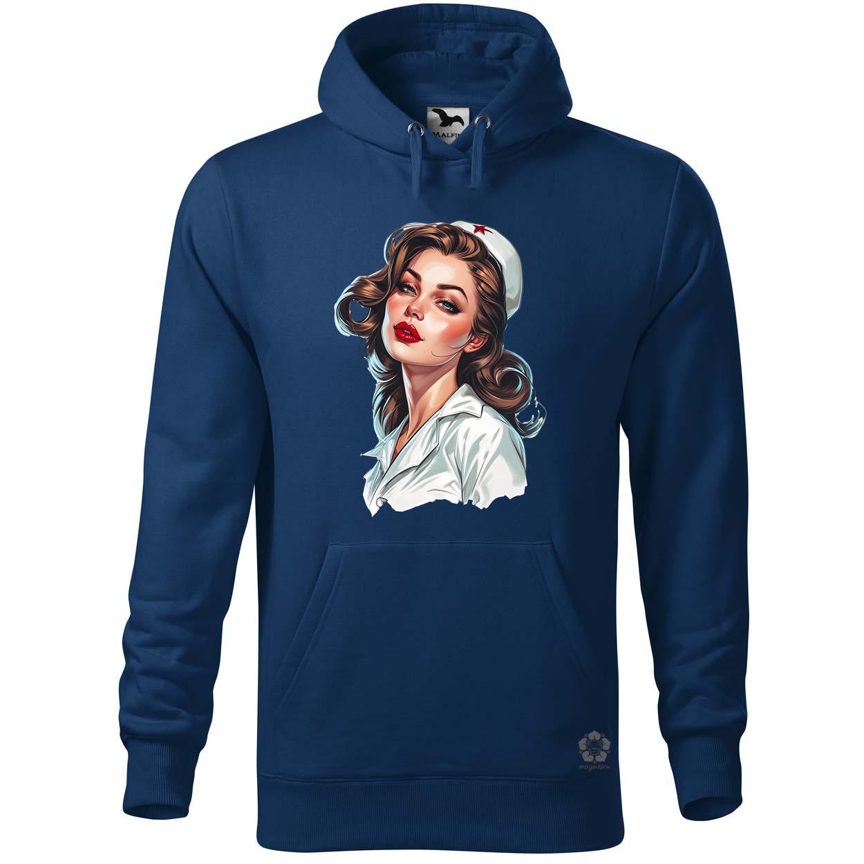 Pin-up girl portré v13 egyedi  pulóver 