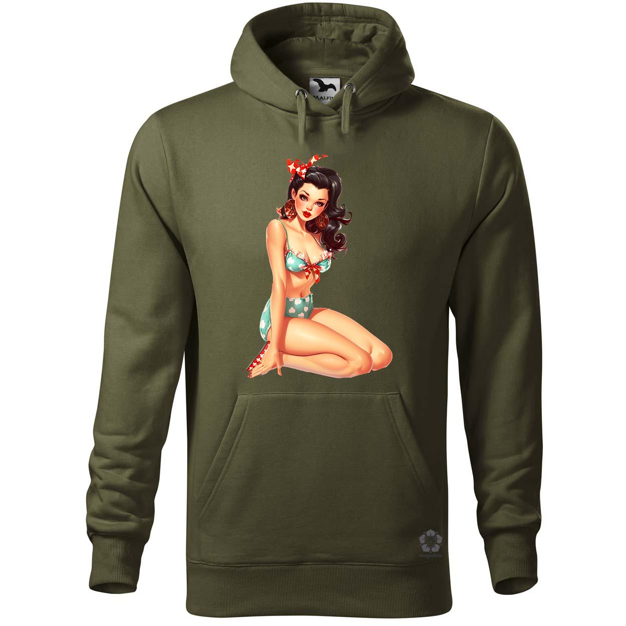 Pin-up girl v10 egyedi  pulóver 