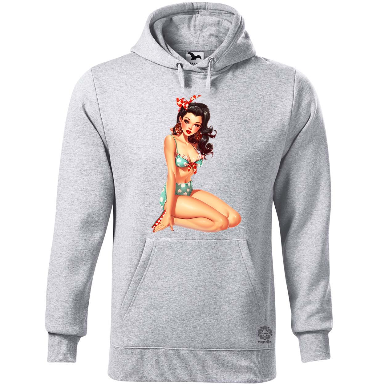 Pin-up girl v10 egyedi  pulóver 