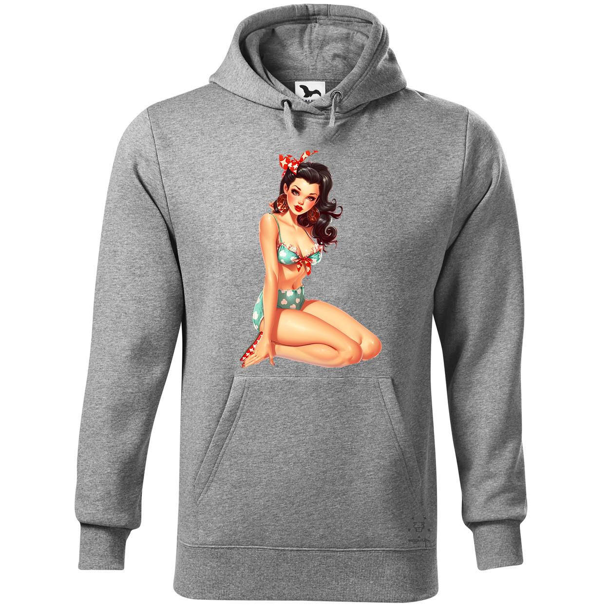 Pin-up girl v10 egyedi  pulóver 